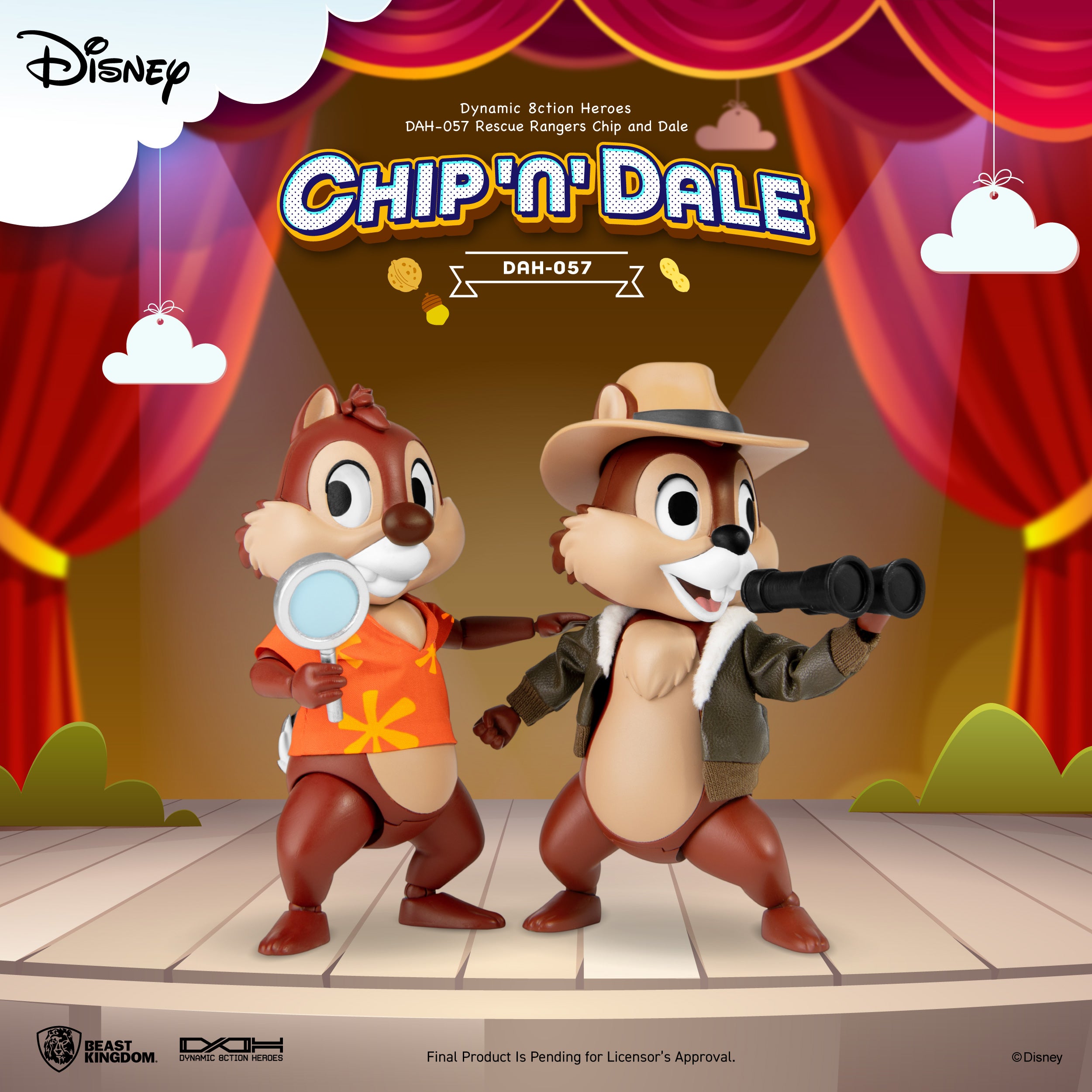 PRE-ORDER Dynamic 8action Heroes - Rescue Rangers - Chip and Dale