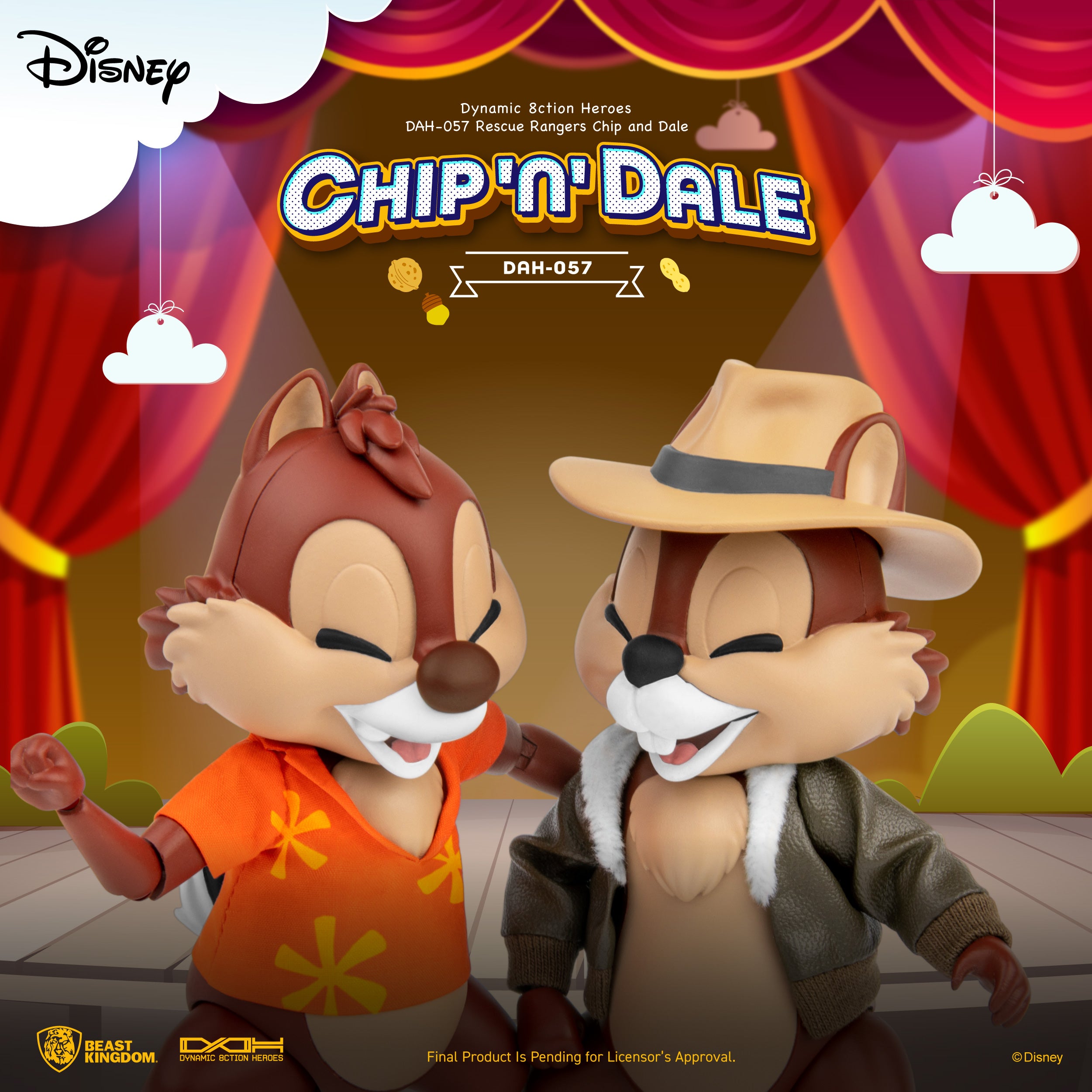 PRE-ORDER Dynamic 8action Heroes - Rescue Rangers - Chip and Dale