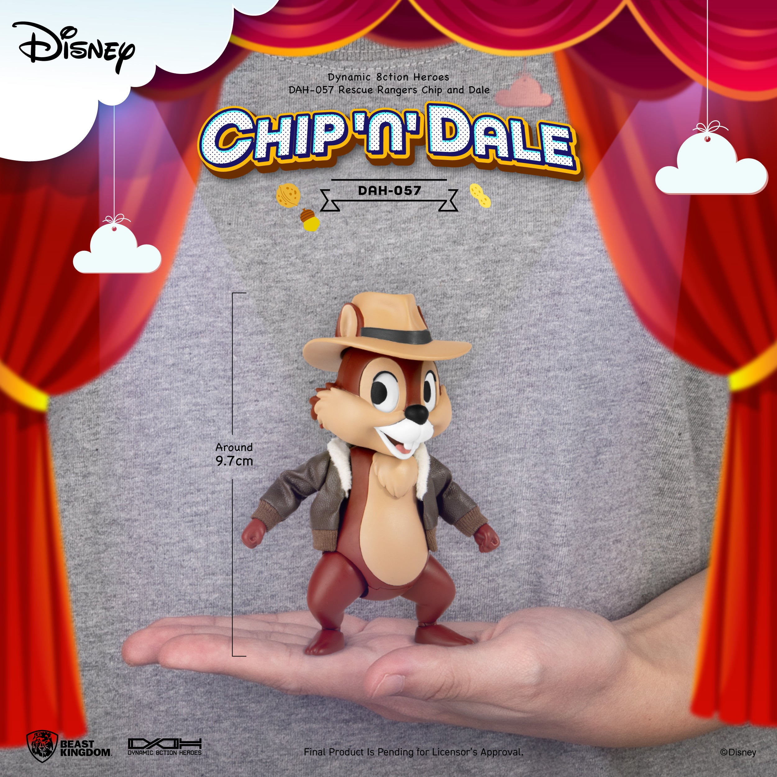 PRE-ORDER Dynamic 8action Heroes - Rescue Rangers - Chip and Dale