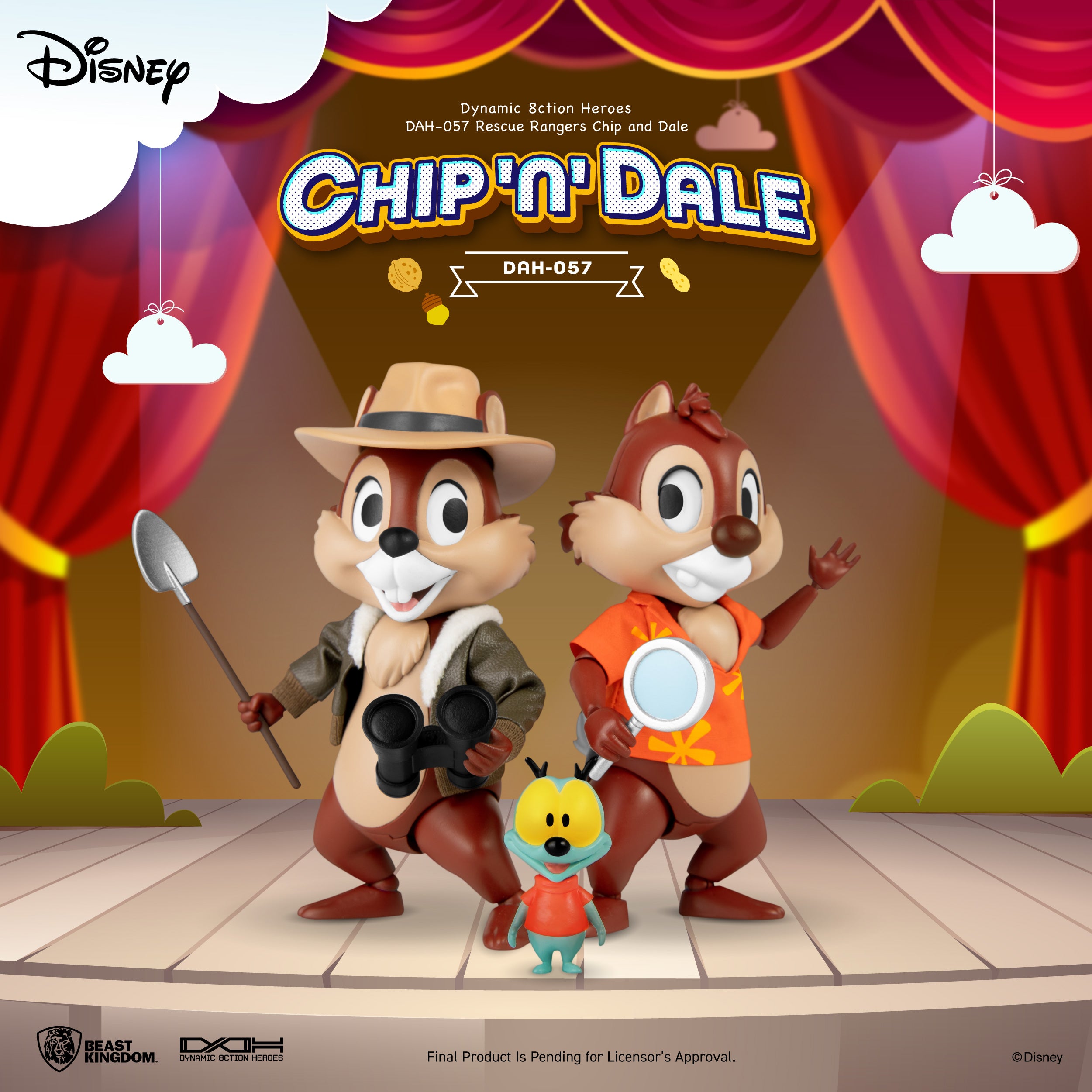 PRE-ORDER Dynamic 8action Heroes - Rescue Rangers - Chip and Dale