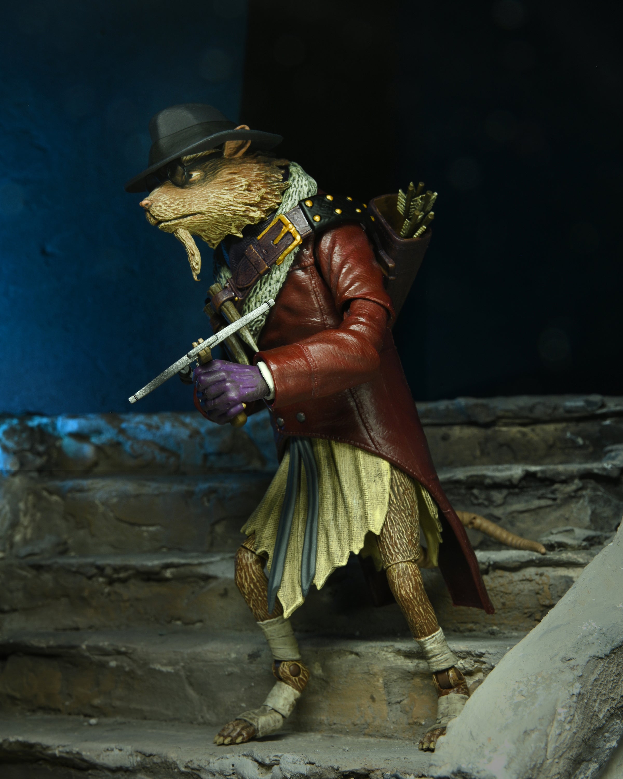 PRE-ORDER 7-inch Action Figure - Universal Monster x TMNT - Ultimate Splinter as Van Helsing