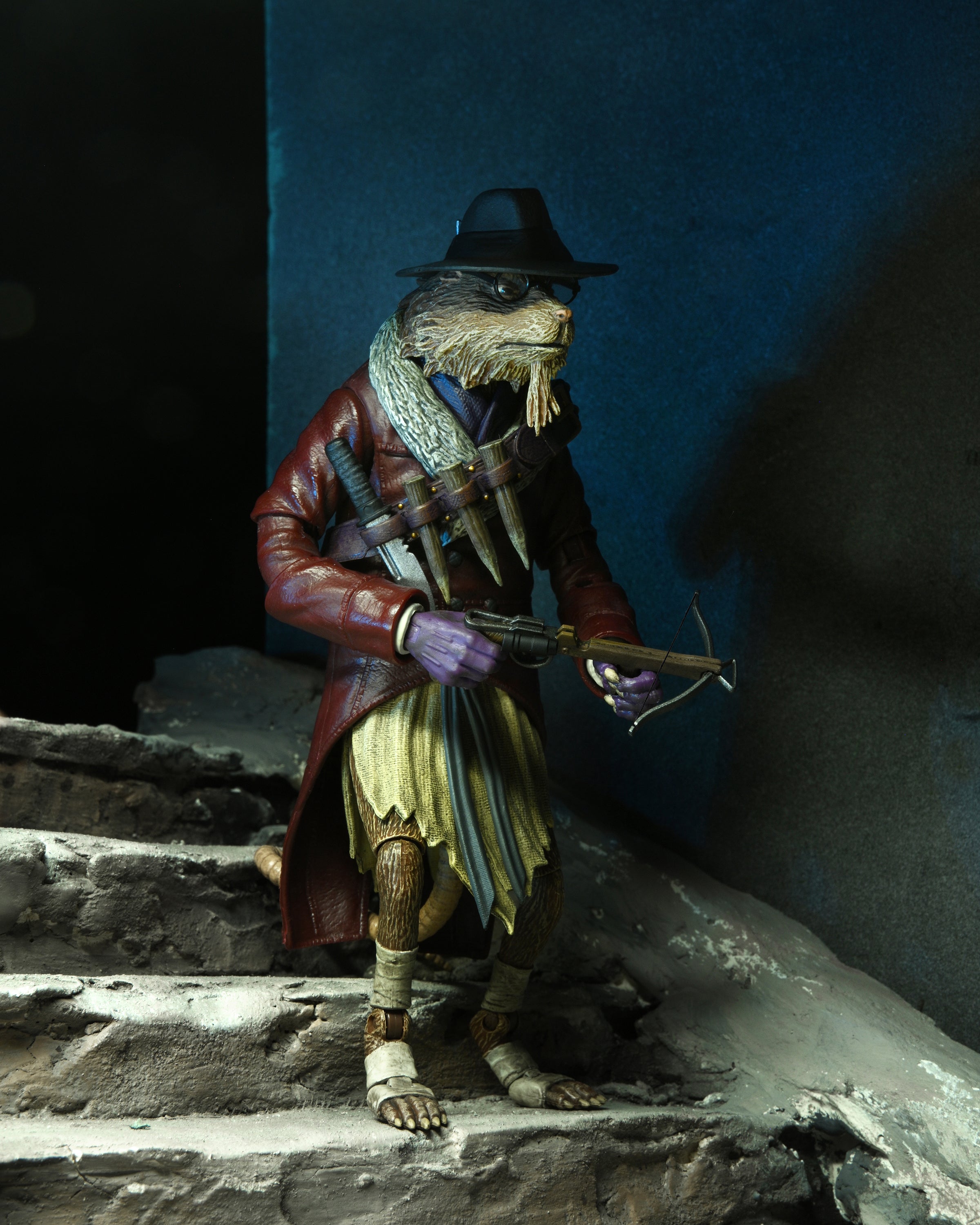 PRE-ORDER 7-inch Action Figure - Universal Monster x TMNT - Ultimate Splinter as Van Helsing