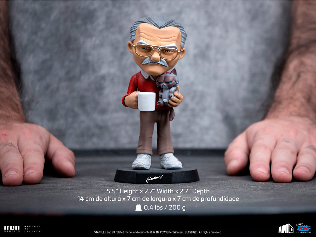 PRE-ORDER MiniCo - Stan Lee with Grumpy Cat