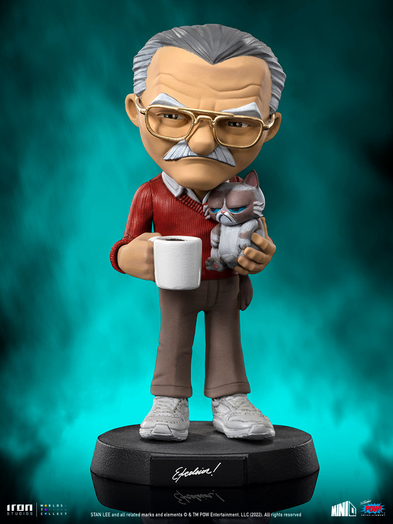 PRE-ORDER MiniCo - Stan Lee with Grumpy Cat