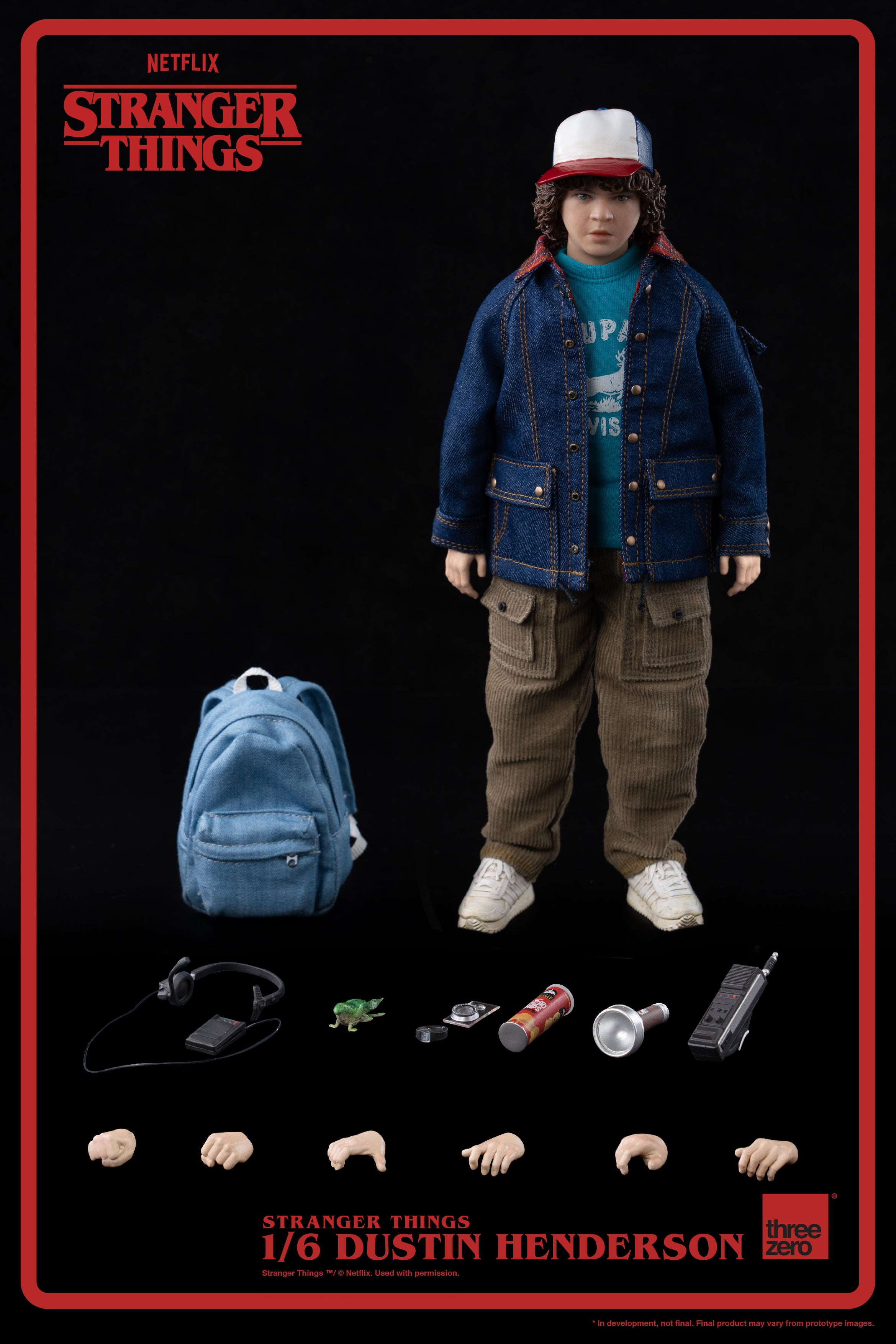 PRE-ORDER Stranger Things – Dustin Henderson 1/6