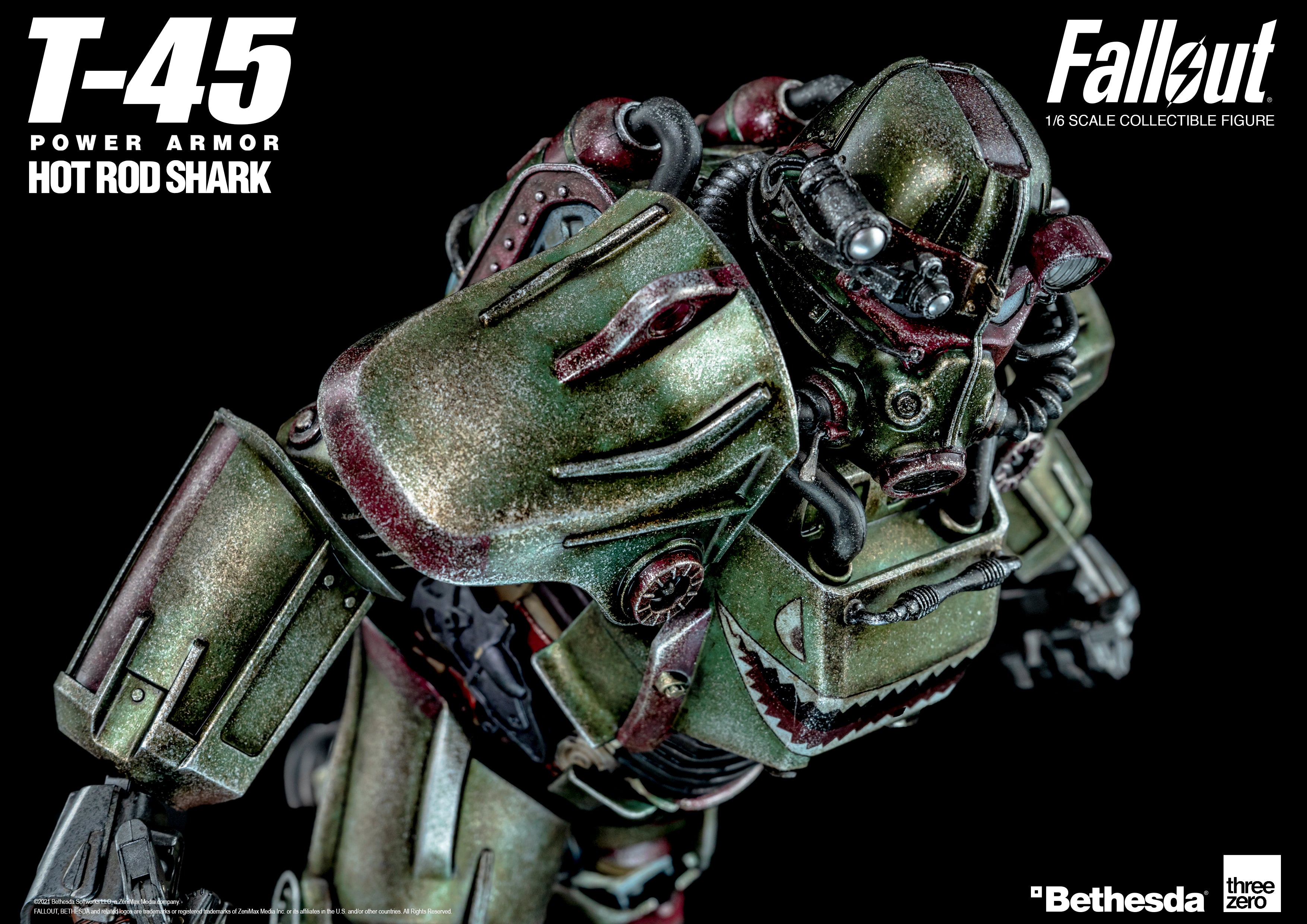 PRE-ORDER Fallout – T-45 Hot Rod Shark Armor Pack 1/6