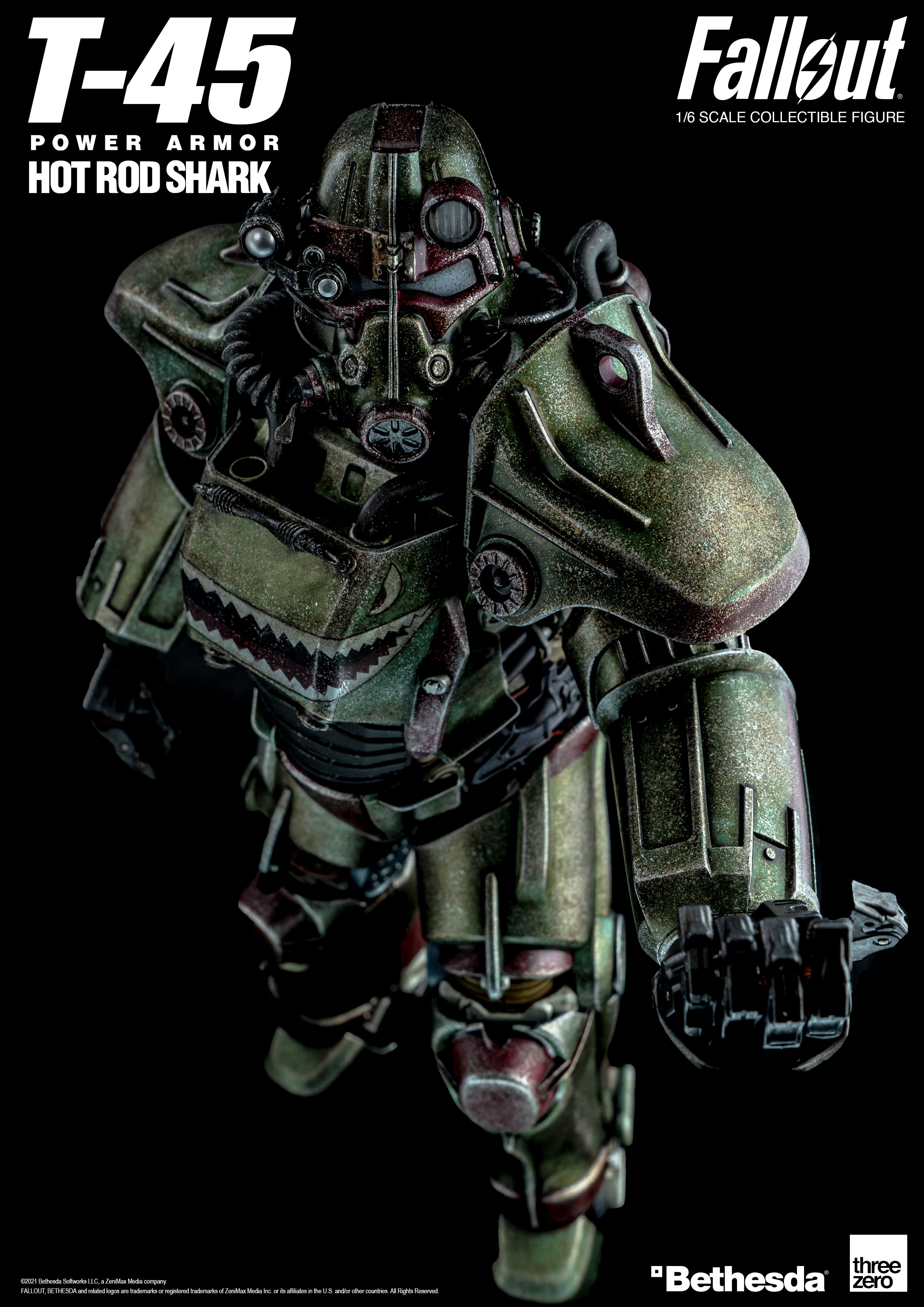 PRE-ORDER Fallout – T-45 Hot Rod Shark Armor Pack 1/6