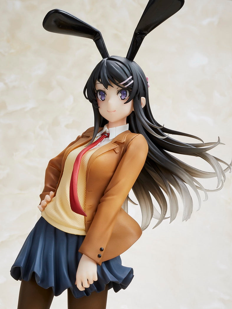 IN-STOCK Taito - Rascal Does Not Dream of Bunny Girl Senpai Coreful Figure - Mai Sakurajima: Uniform Bunny Ver.