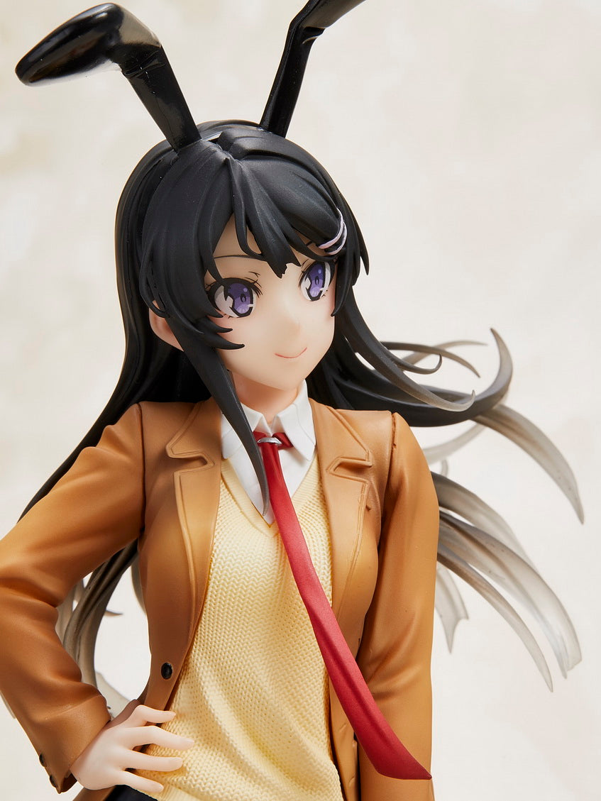 IN-STOCK Taito - Rascal Does Not Dream of Bunny Girl Senpai Coreful Figure - Mai Sakurajima: Uniform Bunny Ver.