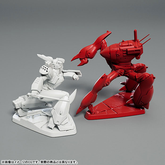 PRE-ORDER PLAMAX MF-71 minimum factory - Mobile Police Patlabor - Ingram & Crab-Man High Leg: Labor Color Ver.