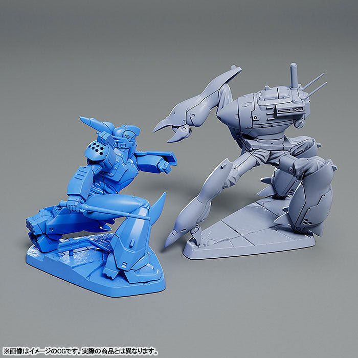 PRE-ORDER PLAMAX MF-72 minimum factory - Mobile Police Patlabor - Ingram & Crab-Man High Leg: Effect Color Ver.