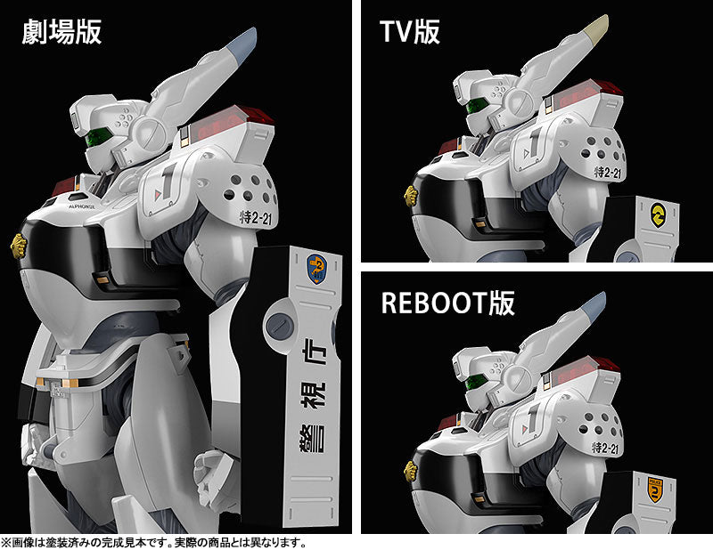 PRE-ORDER MODEROID - Mobile Police Patlabor - AV-98 Ingram & Bulldog Set [3rd Release]