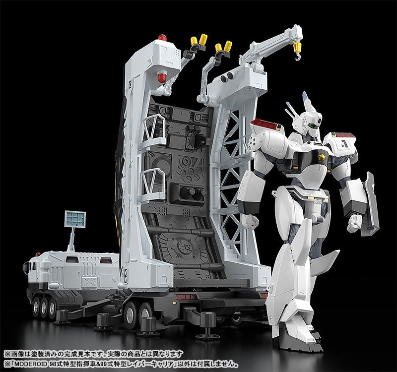 PRE-ORDER MODEROID - Mobile Police Patlabor - Type 98 Special Command Vehicle & Type 99 Special Labor Carrier [2nd Release]