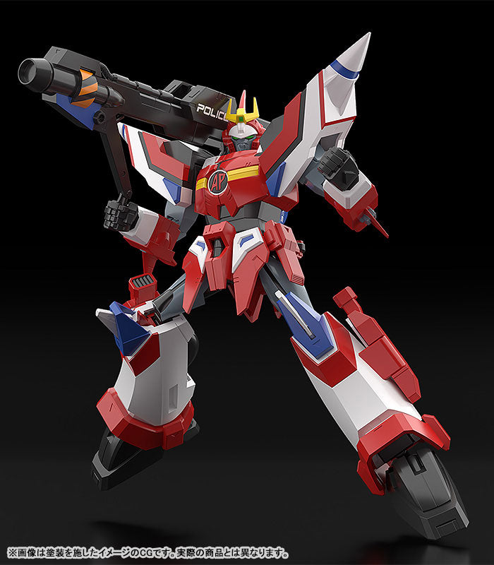 PRE-ORDER MODEROID - Armored Police Metal Jack - Hyper Red Jack Armor