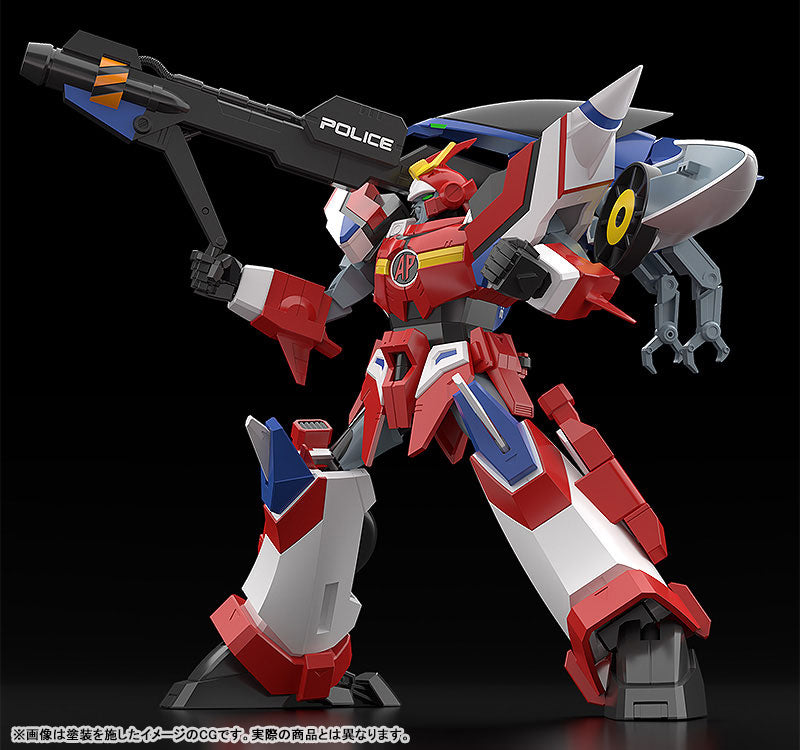 PRE-ORDER MODEROID - Armored Police Metal Jack - Hyper Red Jack Armor