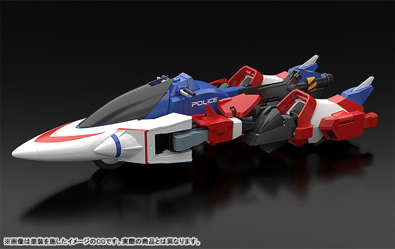 PRE-ORDER MODEROID - Armored Police Metal Jack - Hyper Red Jack Armor