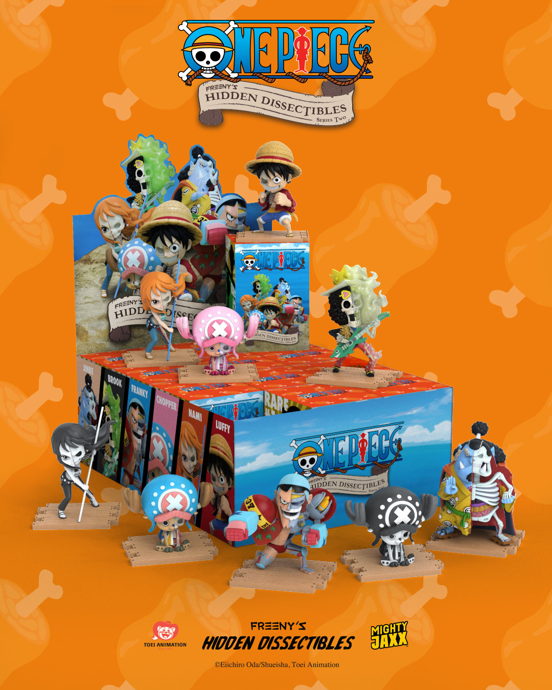 PRE-ORDER Freeny's Hidden Dissectibles - One Piece Wave 2 [Box of 12]