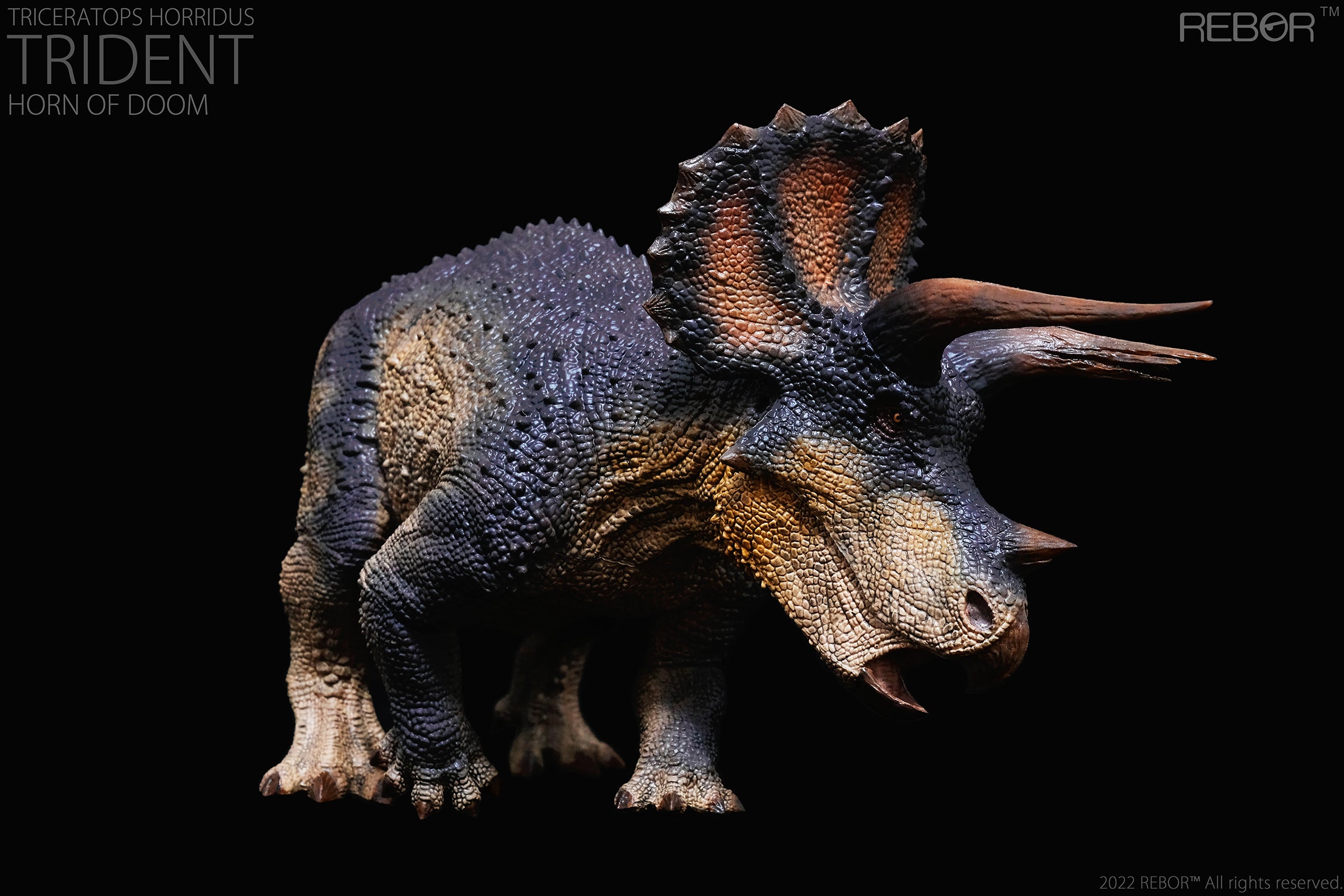 PRE-ORDER Alpha Male Triceratops Horridus: Trident Horn of Doom Ver. 1/35