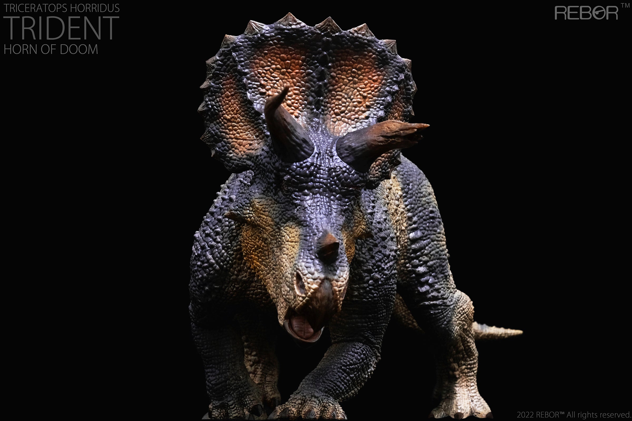 PRE-ORDER Alpha Male Triceratops Horridus: Trident Horn of Doom Ver. 1/35