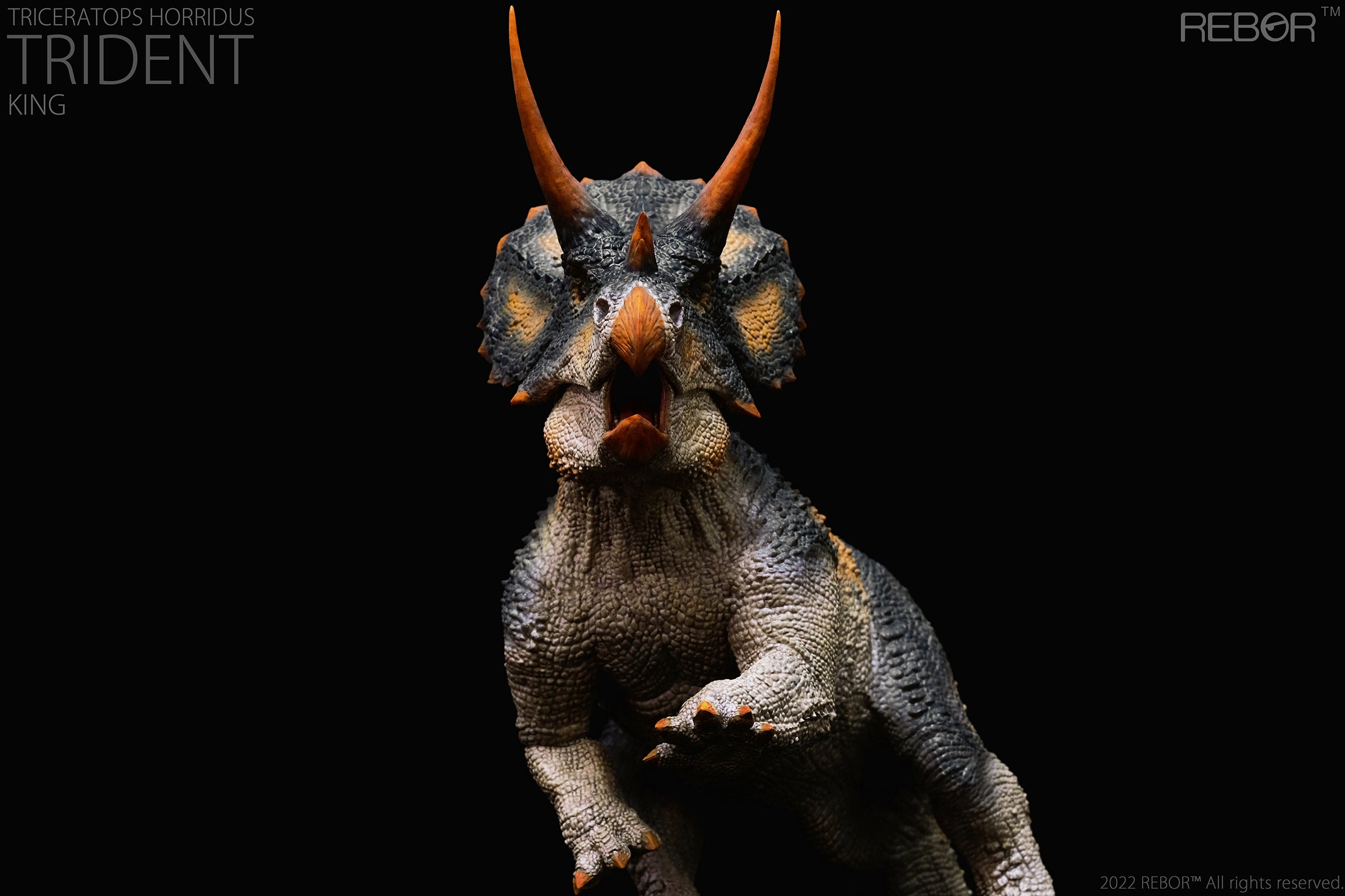 PRE-ORDER Alpha Male Triceratops Horridus: Trident King Ver. 1/35