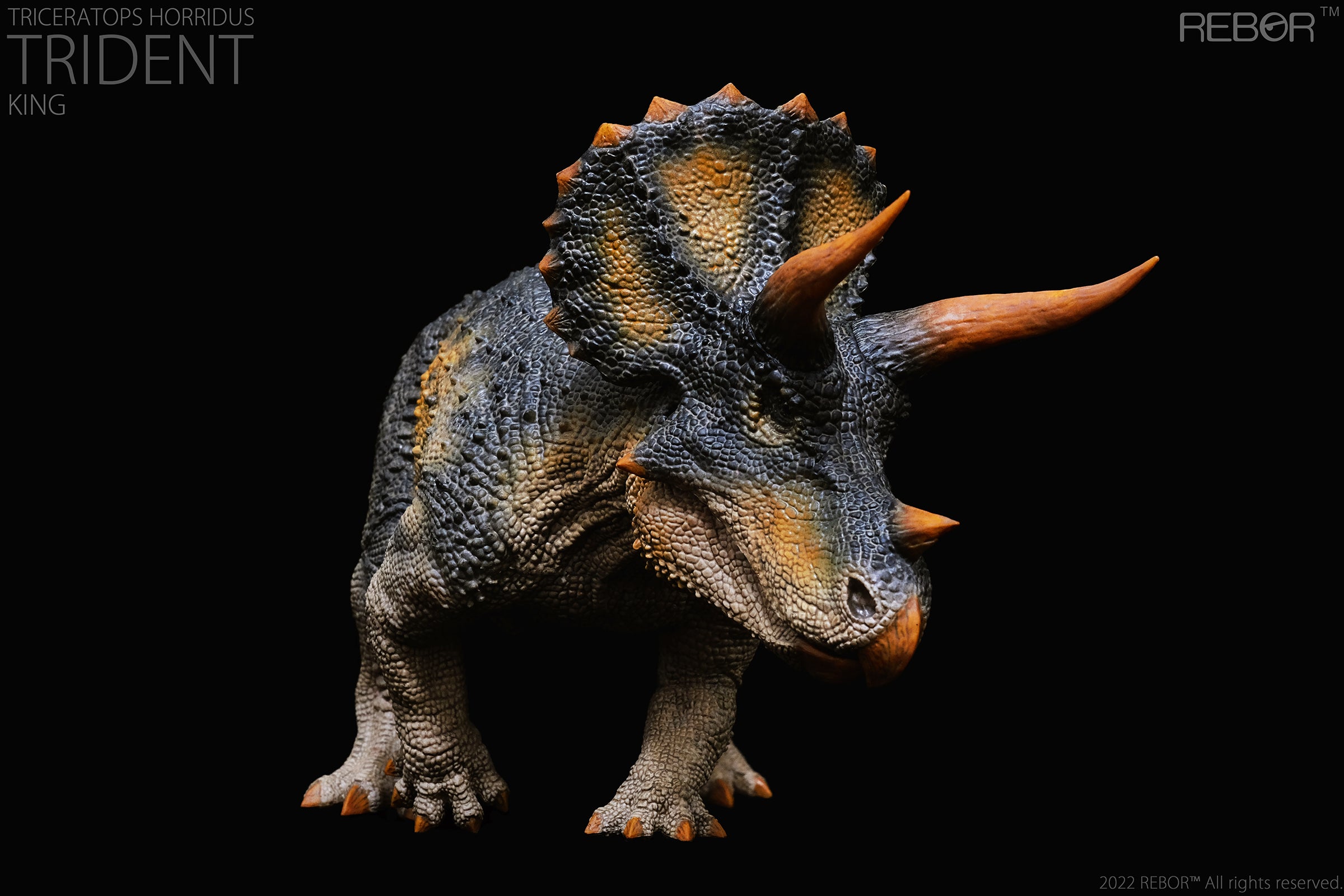 PRE-ORDER Alpha Male Triceratops Horridus: Trident King Ver. 1/35