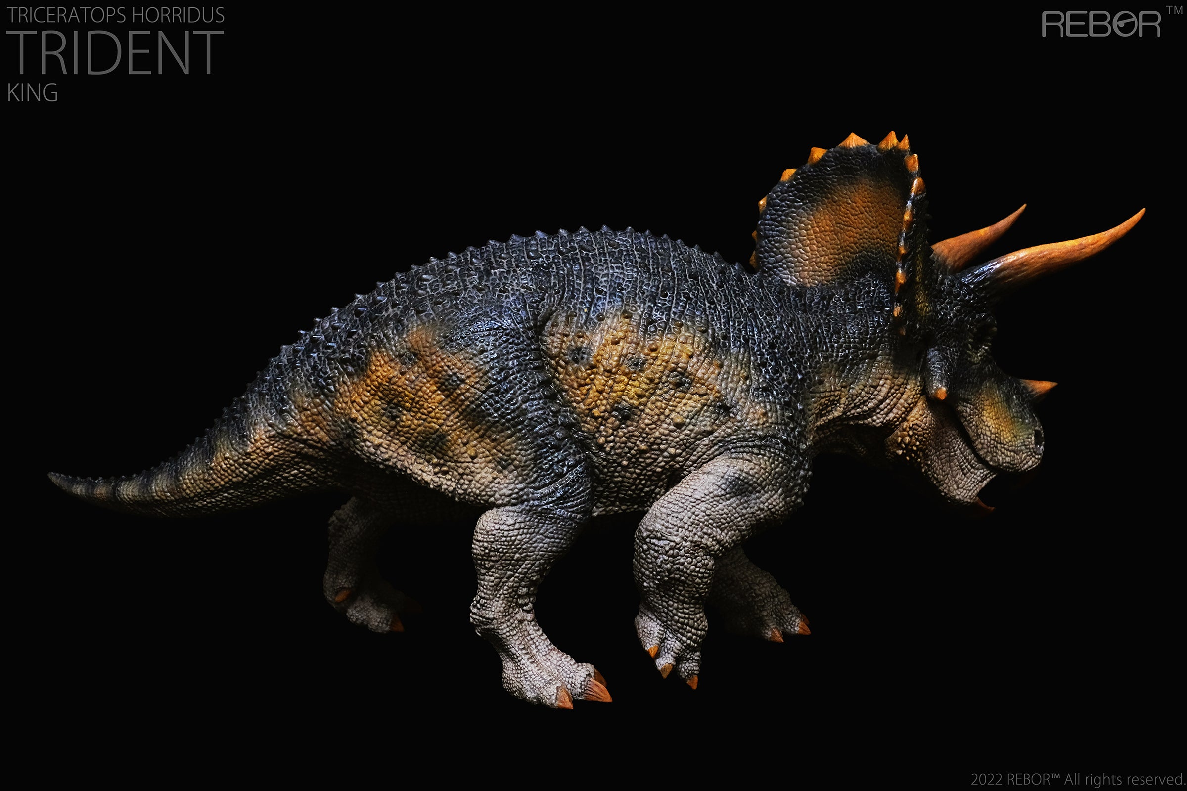 PRE-ORDER Alpha Male Triceratops Horridus: Trident King Ver. 1/35