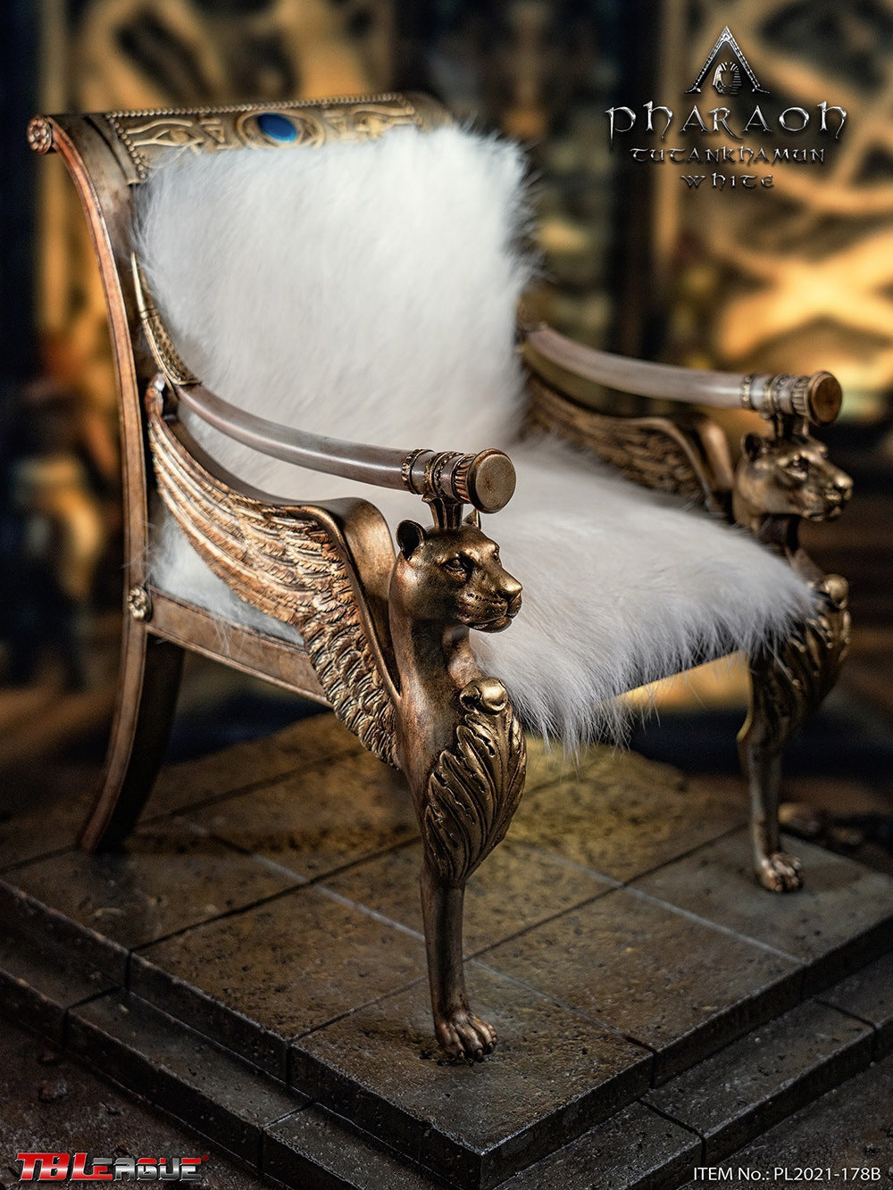 PRE-ORDER Pharaoh Tutankhamun: White 1/6