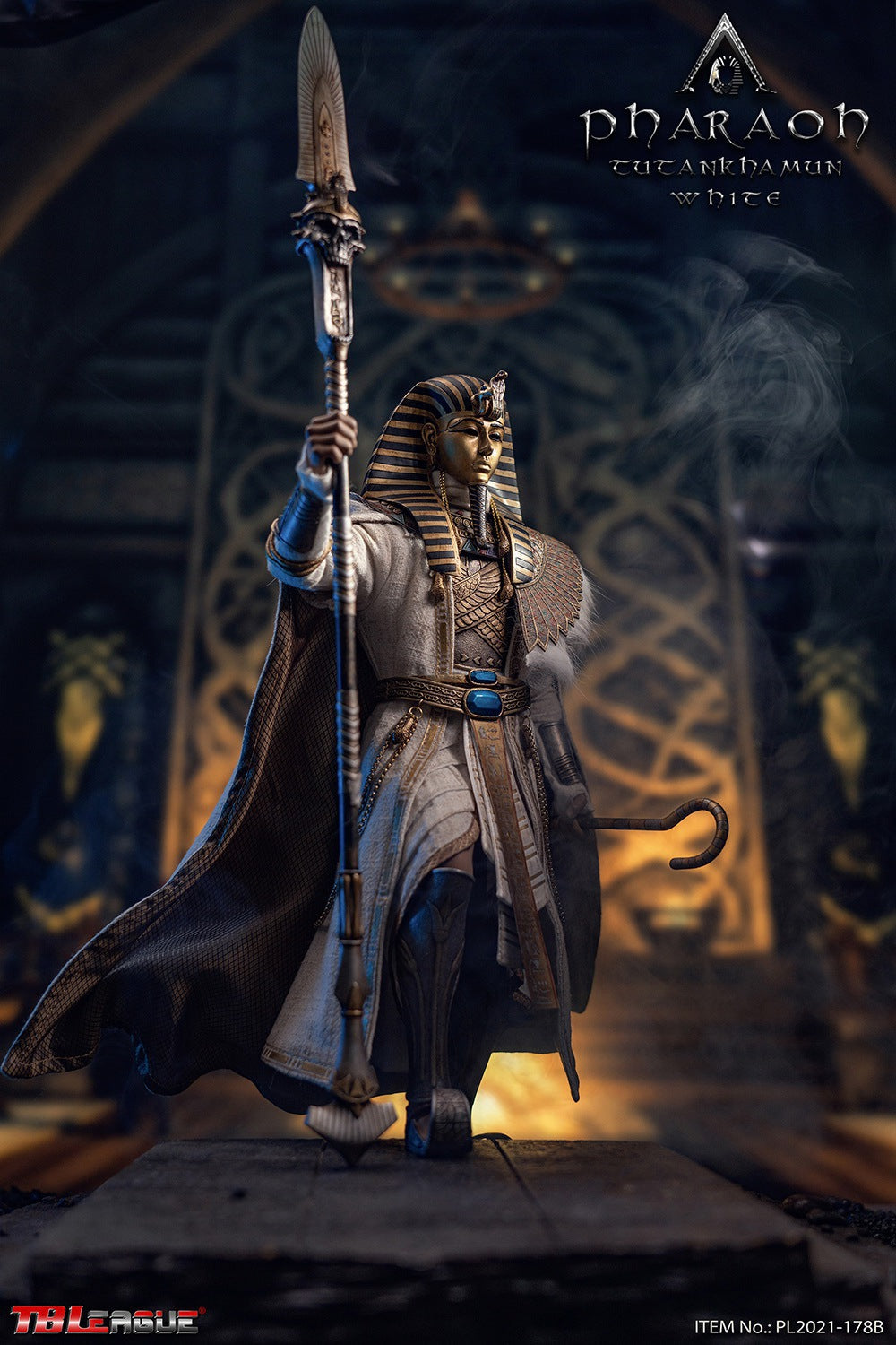 PRE-ORDER Pharaoh Tutankhamun: White 1/6