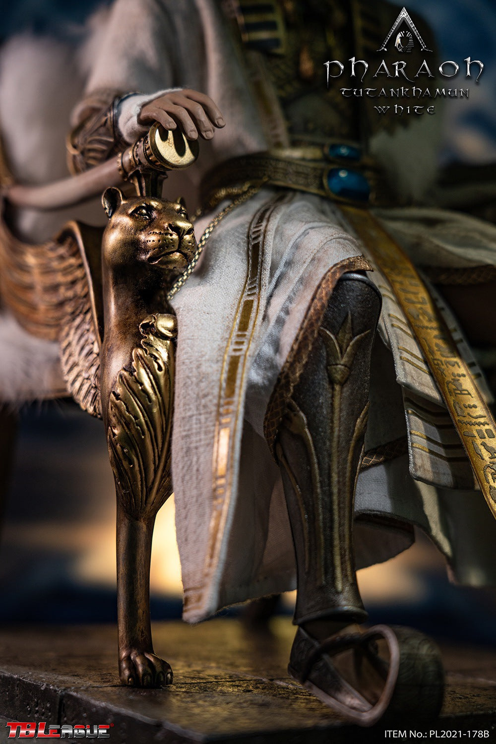PRE-ORDER Pharaoh Tutankhamun: White 1/6