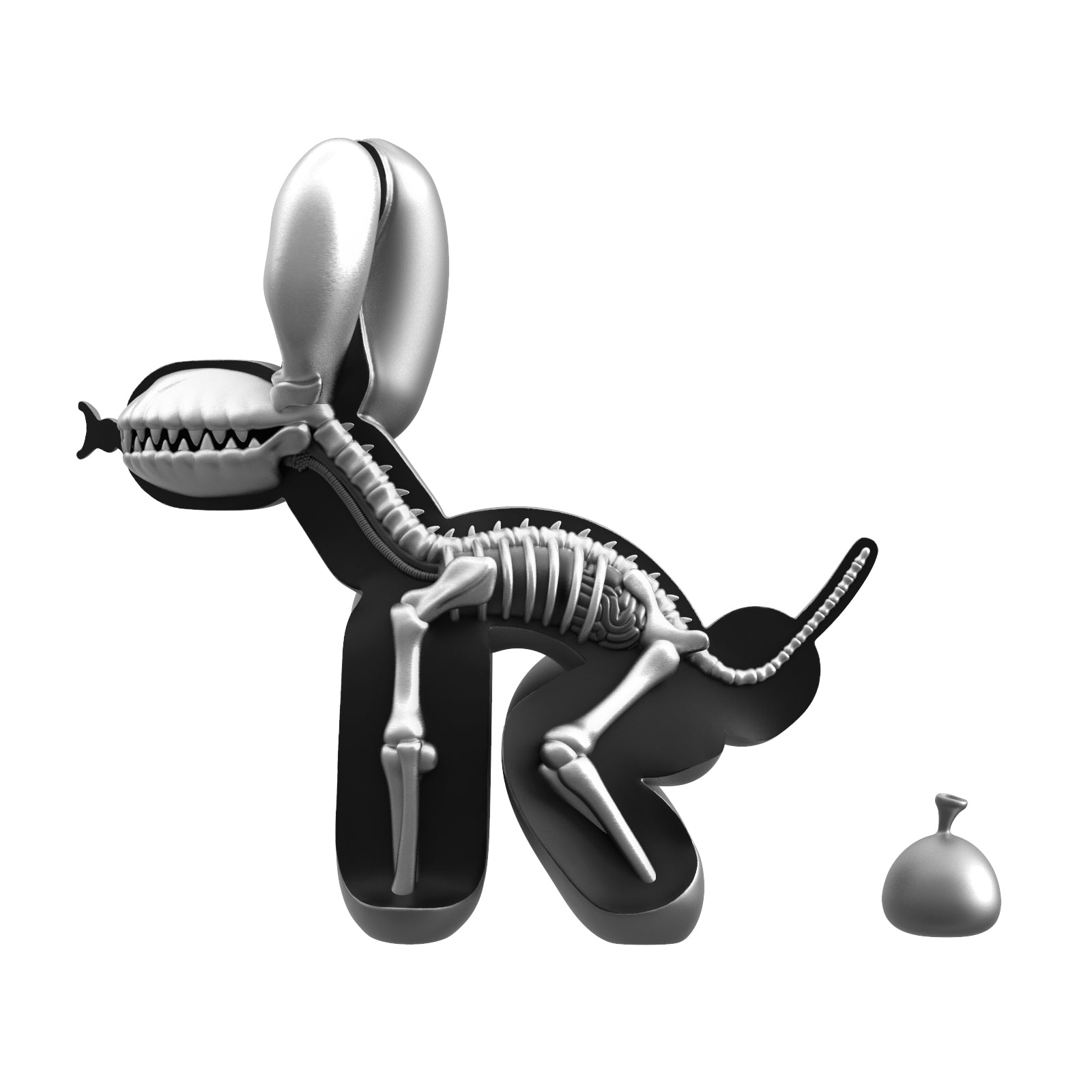 PRE-ORDER Dissected Popek (Space Grey Edition) by Whatshisname and Jason Freeny