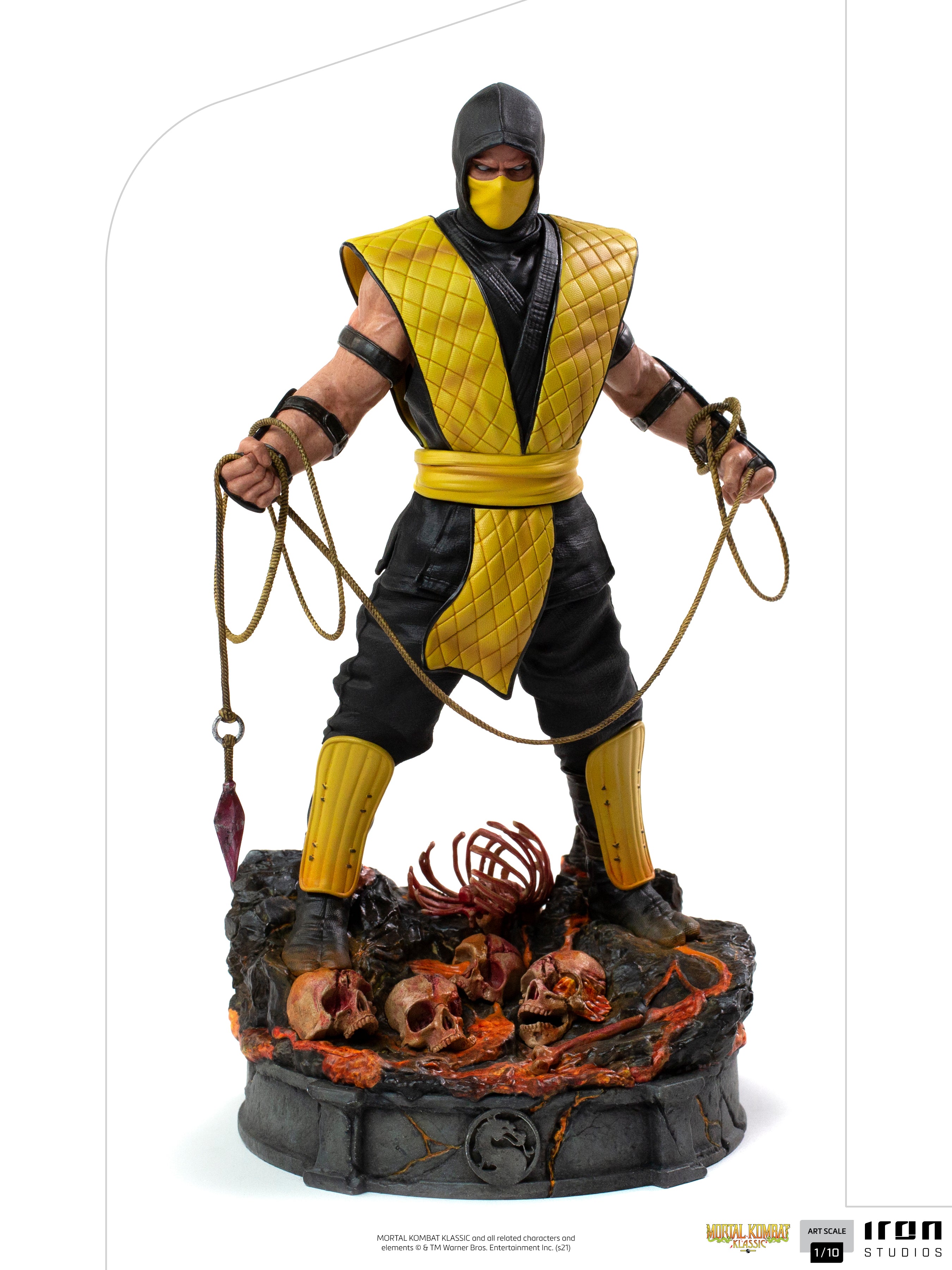 PRE-ORDER Mortal Kombat - Scorpion Art Scale 1/10