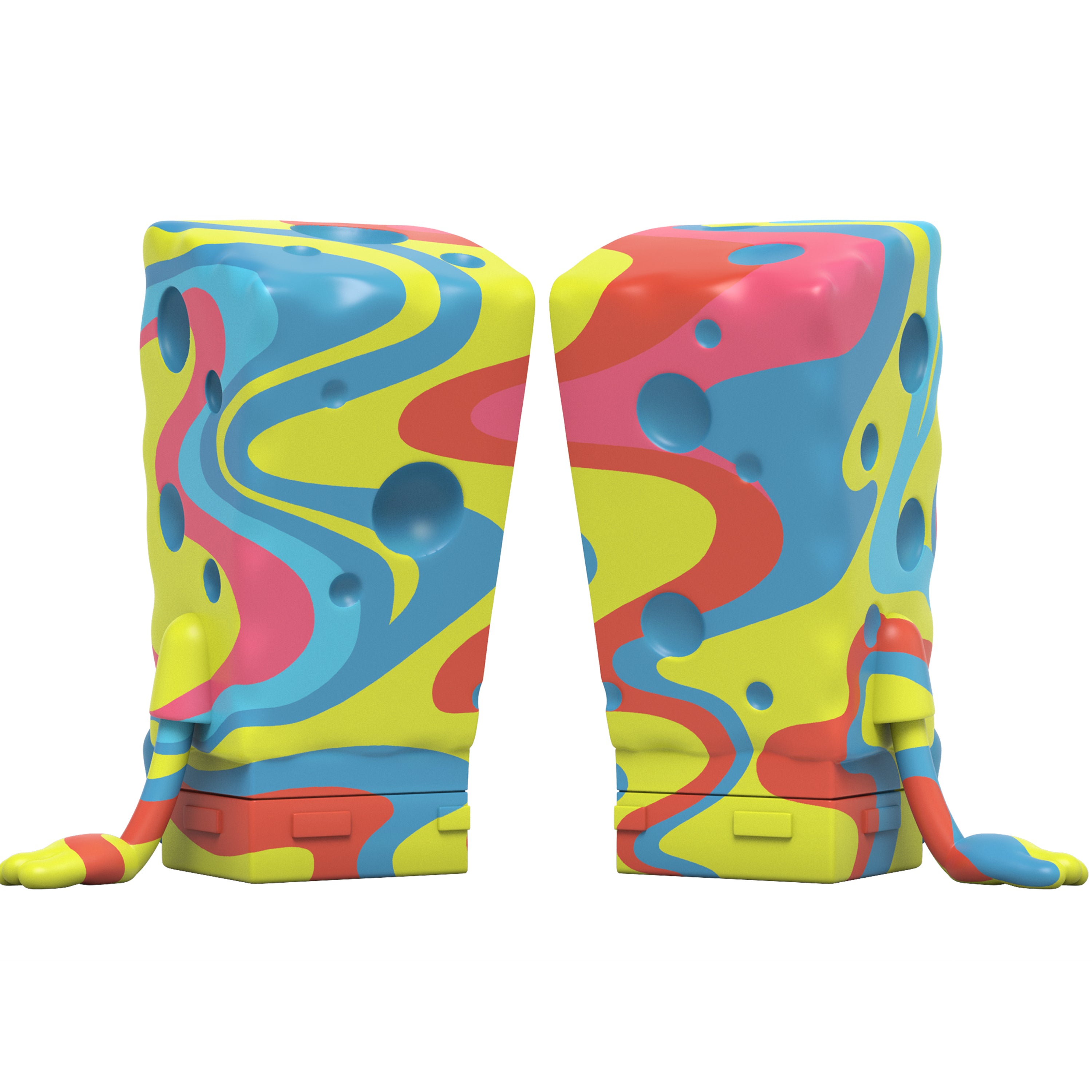 PRE-ORDER XXPOSED SpongeBob SquarePants (Rainbow Swirl Edition) by Jason Freeny