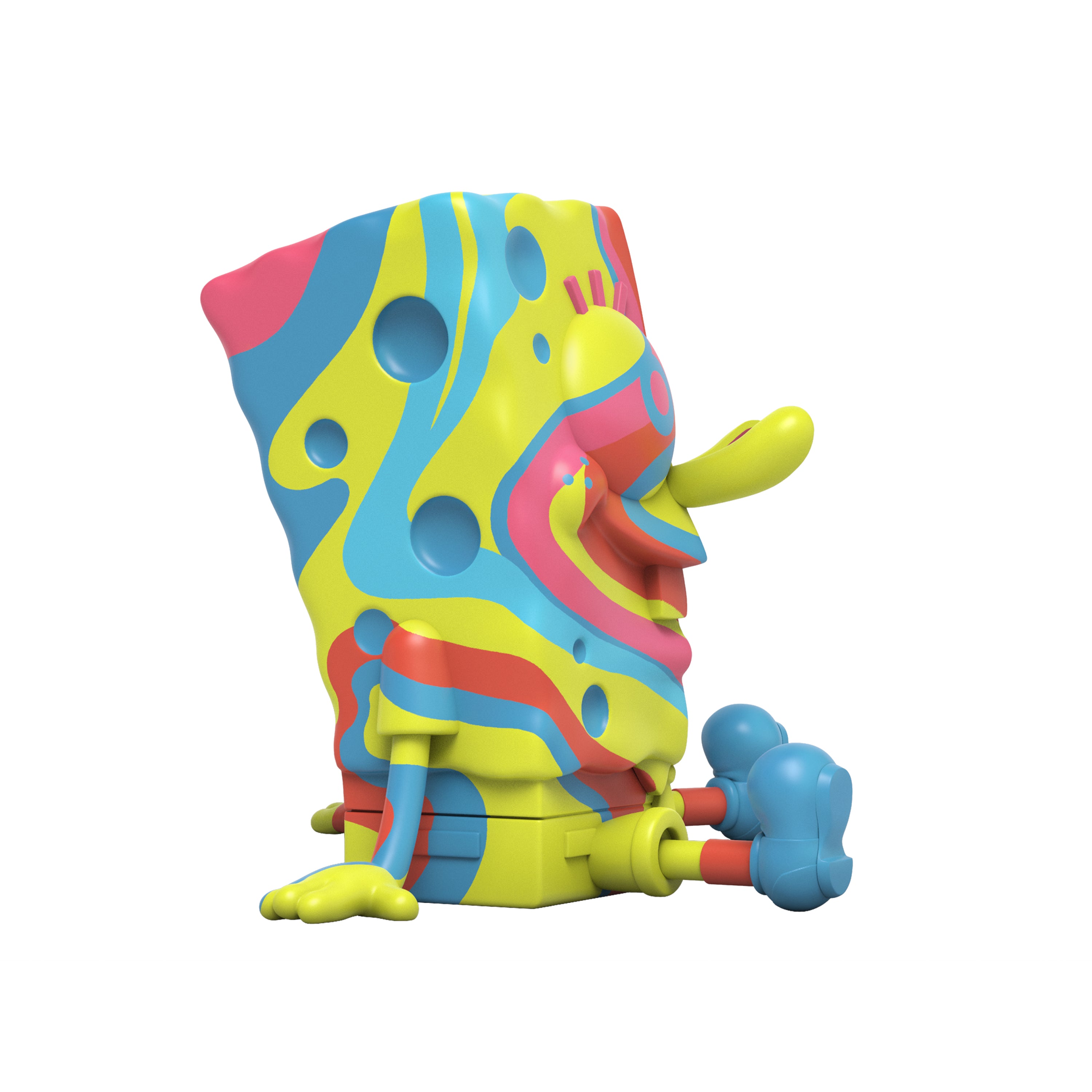 PRE-ORDER XXPOSED SpongeBob SquarePants (Rainbow Swirl Edition) by Jason Freeny