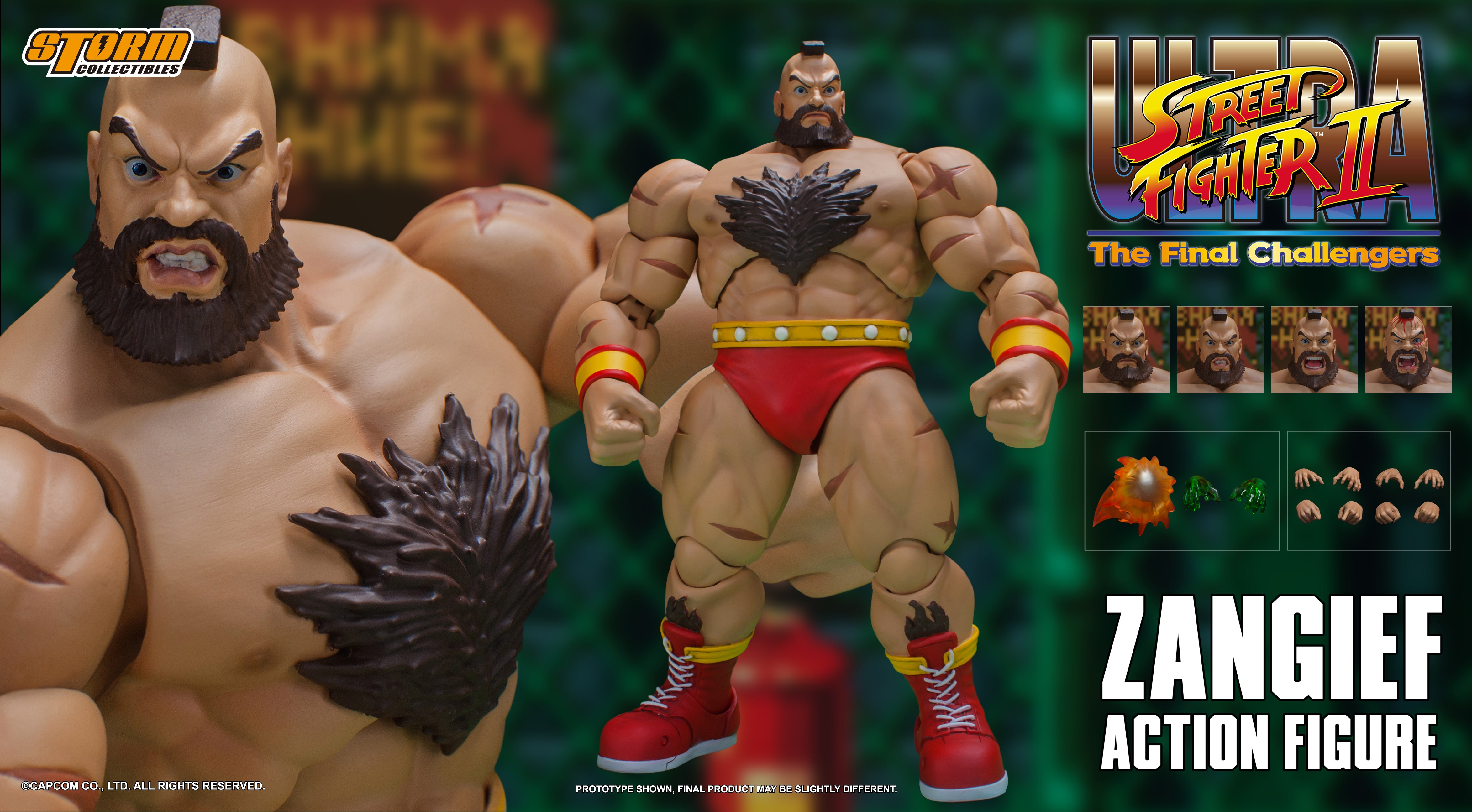 PRE-ORDER Ultra Street Fighter II: The Final Challengers - Zangief