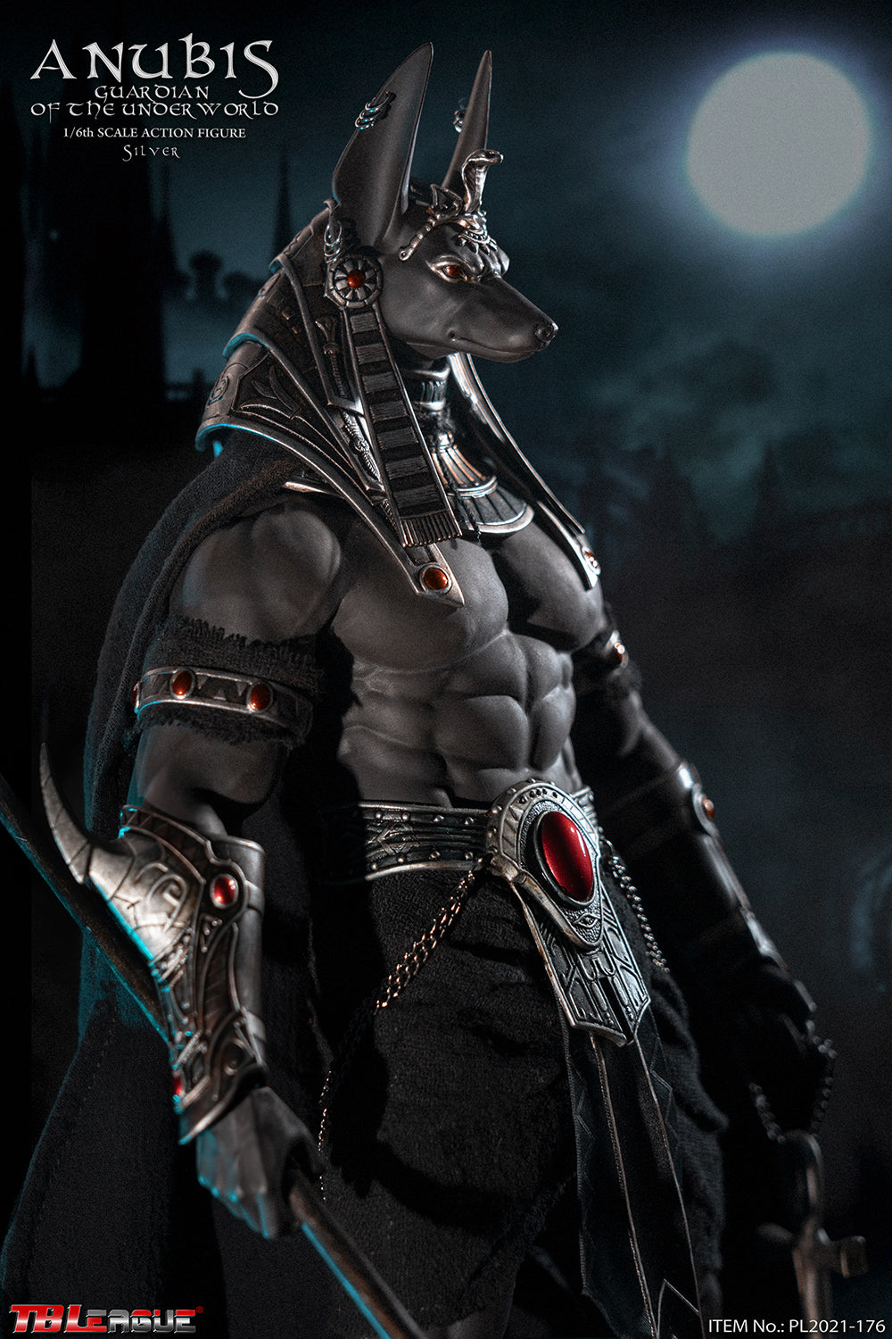 PRE-ORDER Anubis Guardian of The Underworld Silver [2nd Release]