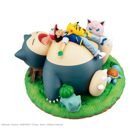 IN-STOCK MegaHouse - G.E.M. Series - Pokemon Nap with Snorlax