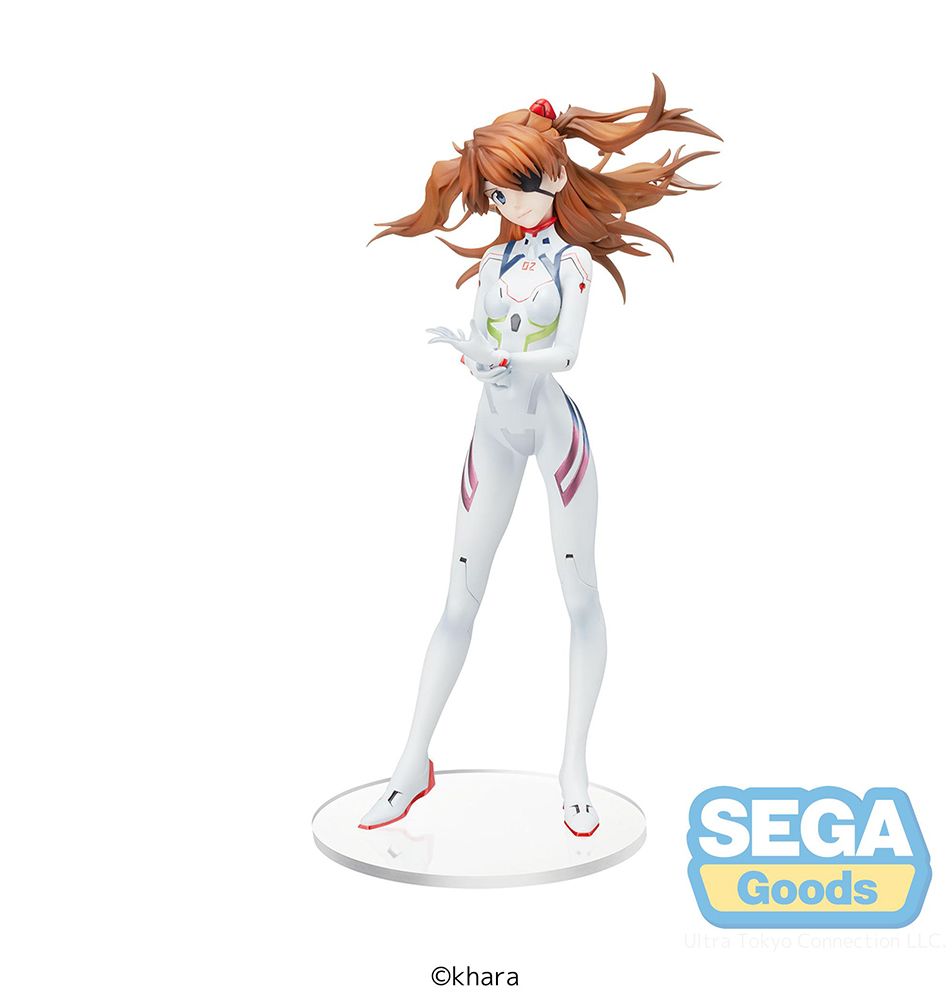PRE-ORDER Rebirth of Evangelion SPM Figure - Asuka Shikinami Langley: Last Mission Activate Color