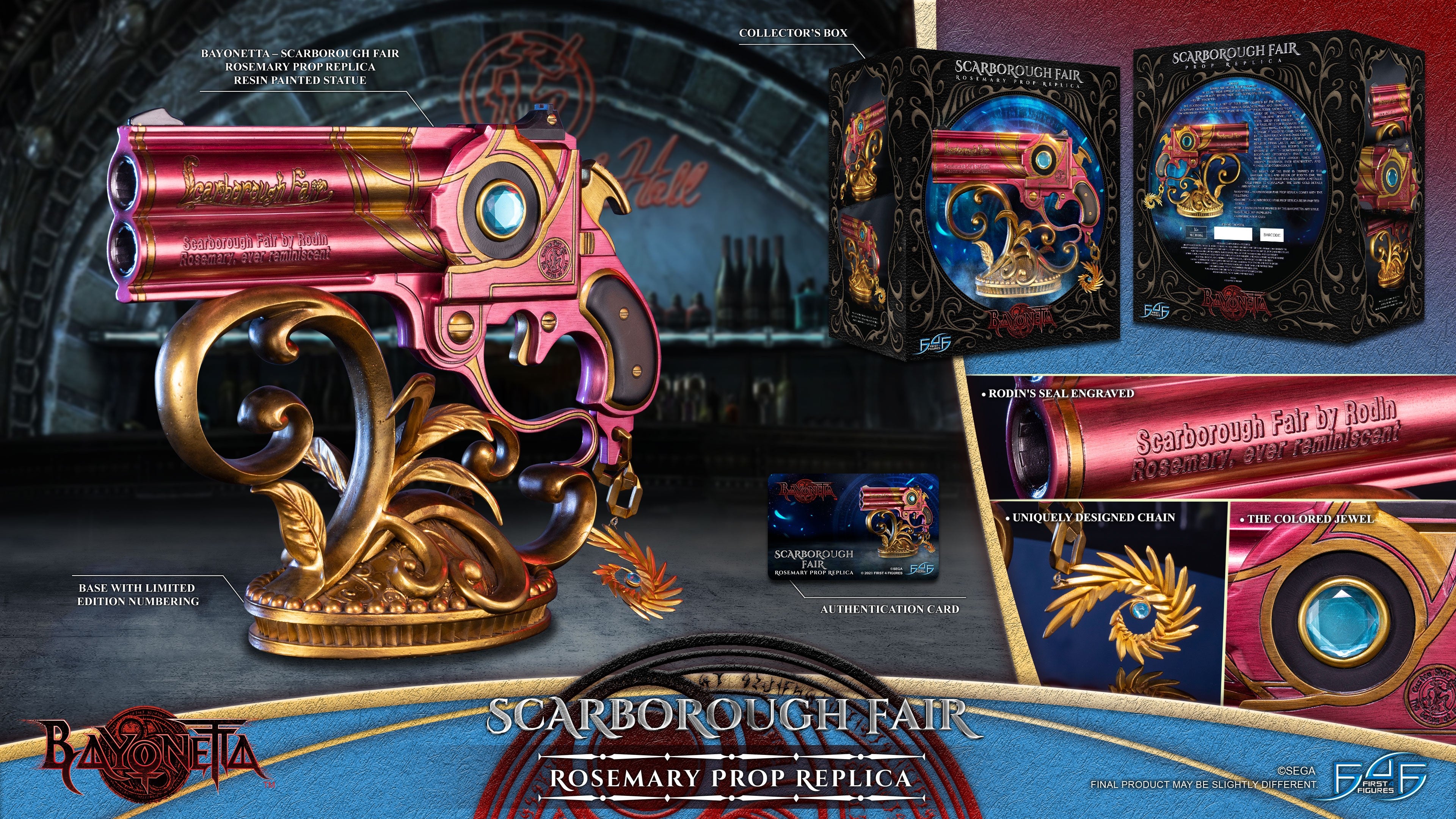 PRE-ORDER Prop Replica - Bayonetta - Scarborough Fair: Rosemary Standard Edition