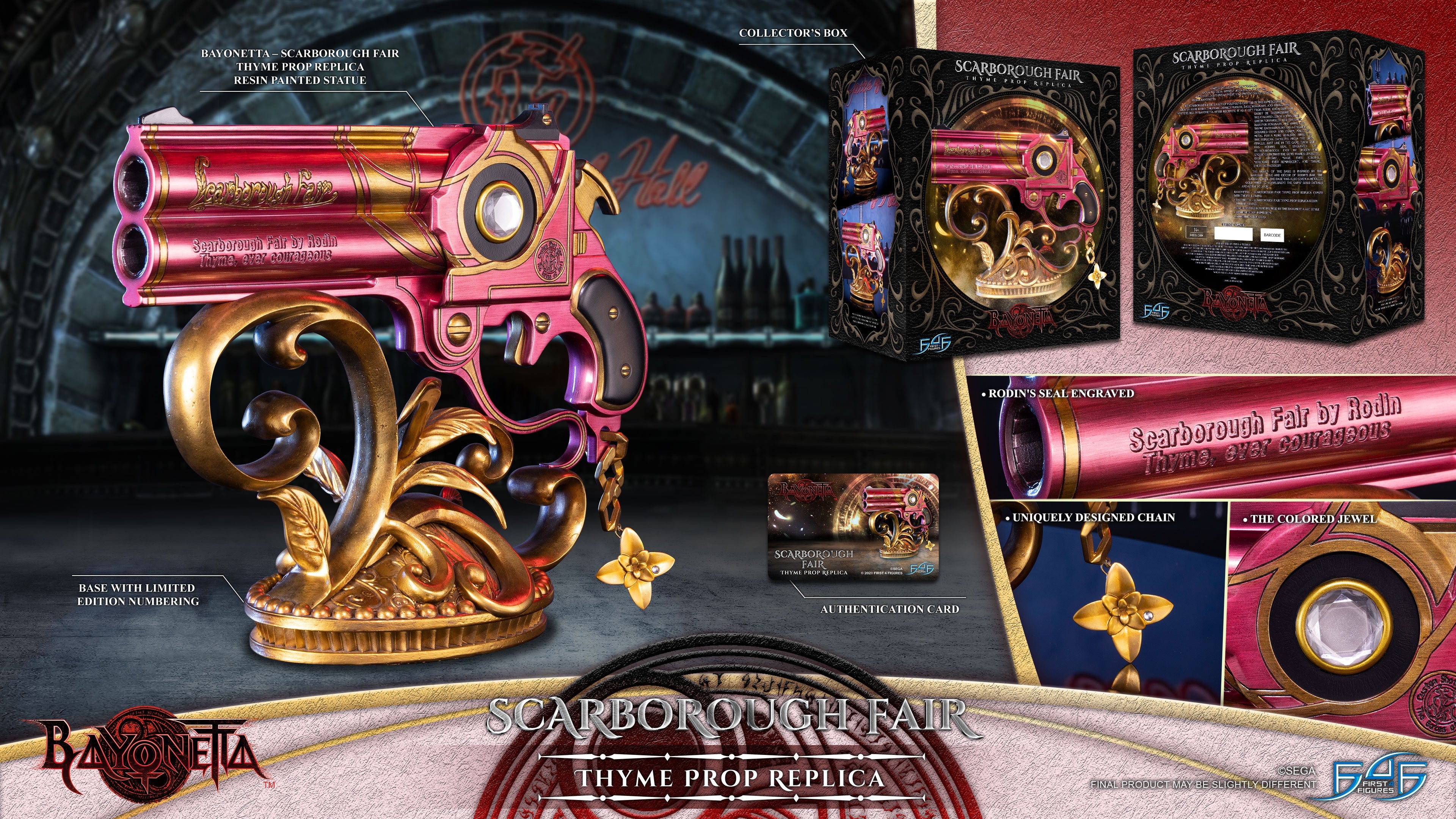 PRE-ORDER Prop Replica - Bayonetta - Scarborough Fair: Thyme Standard Edition