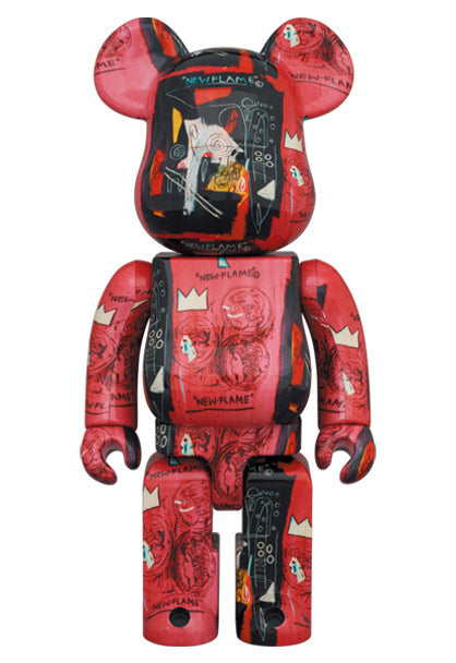 PRE-ORDER BE@RBRICK - Andy Warhol x JEAN-MICHEL BASQUIAT 100%&400% set