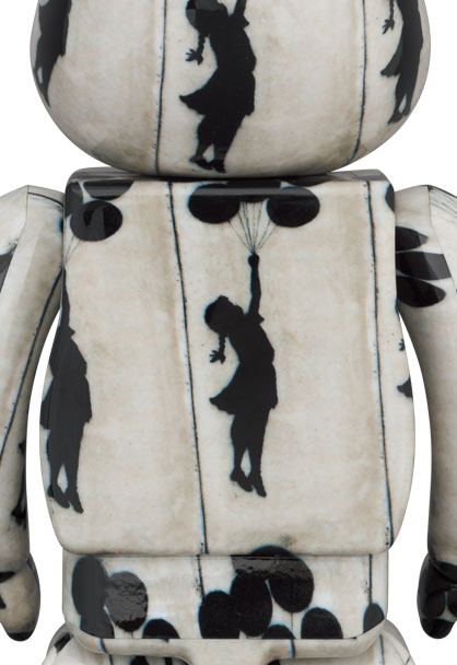 PRE-ORDER BE@RBRICK - Flying Balloons Girl 100%&400% set