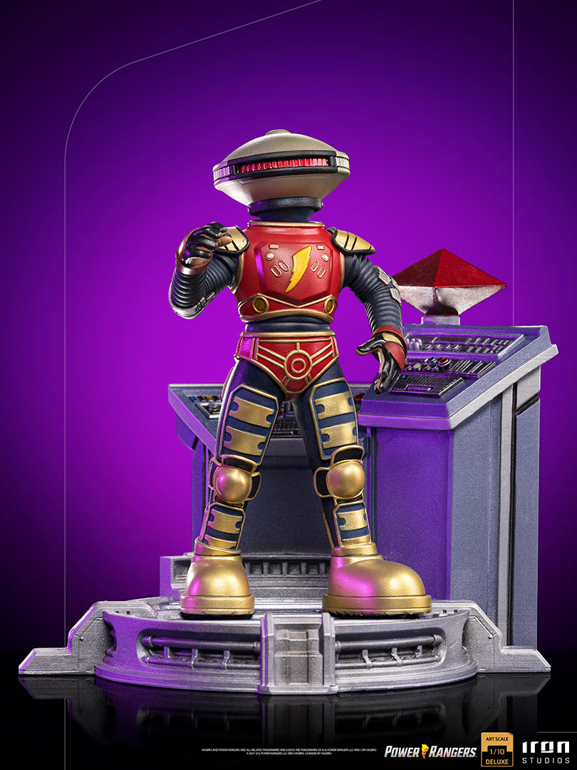 PRE-ORDER Mighty Morphin Power Rangers - Alpha 5 Deluxe Art Scale 1/10