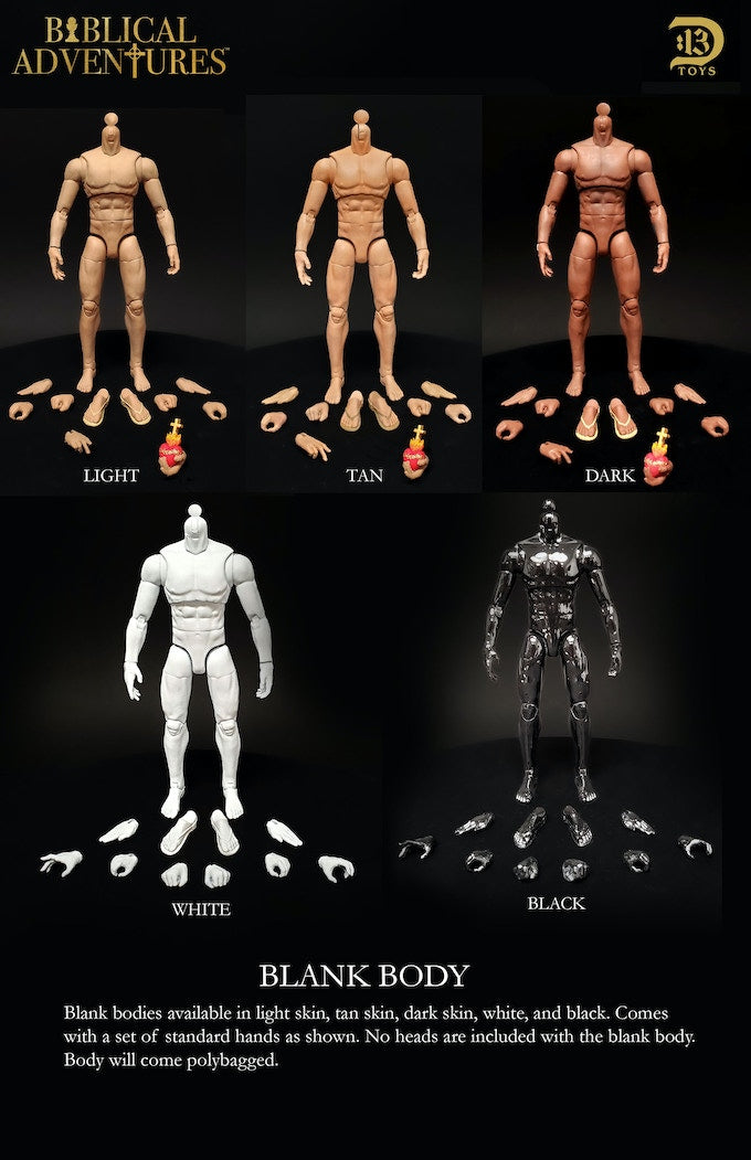 PRE-ORDER Biblical Adventures - Blank Body 1/12