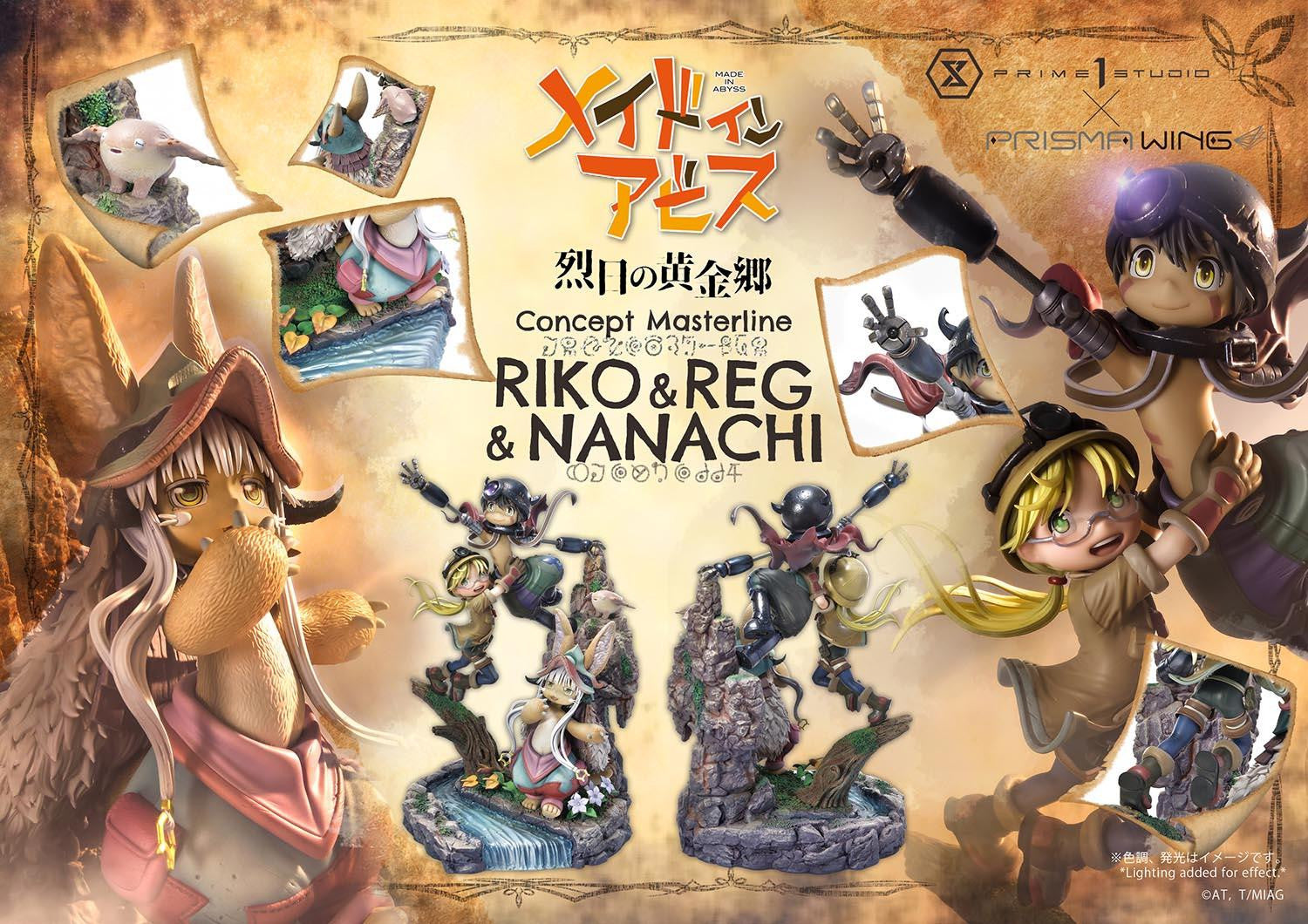 PRE-ORDER Concept Masterline - Made in Abyss - Riko,Reg and Nanachi