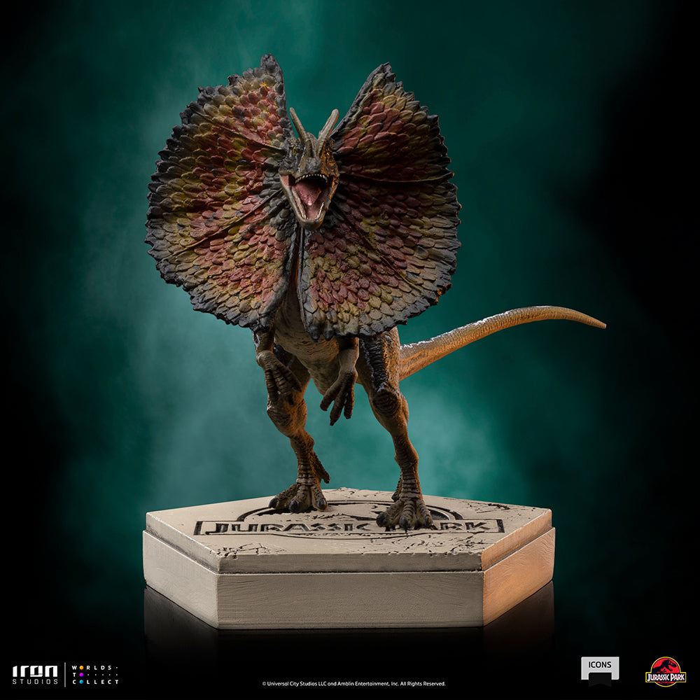 PRE-ORDER Jurassic Park Icons - Dilophosaurus