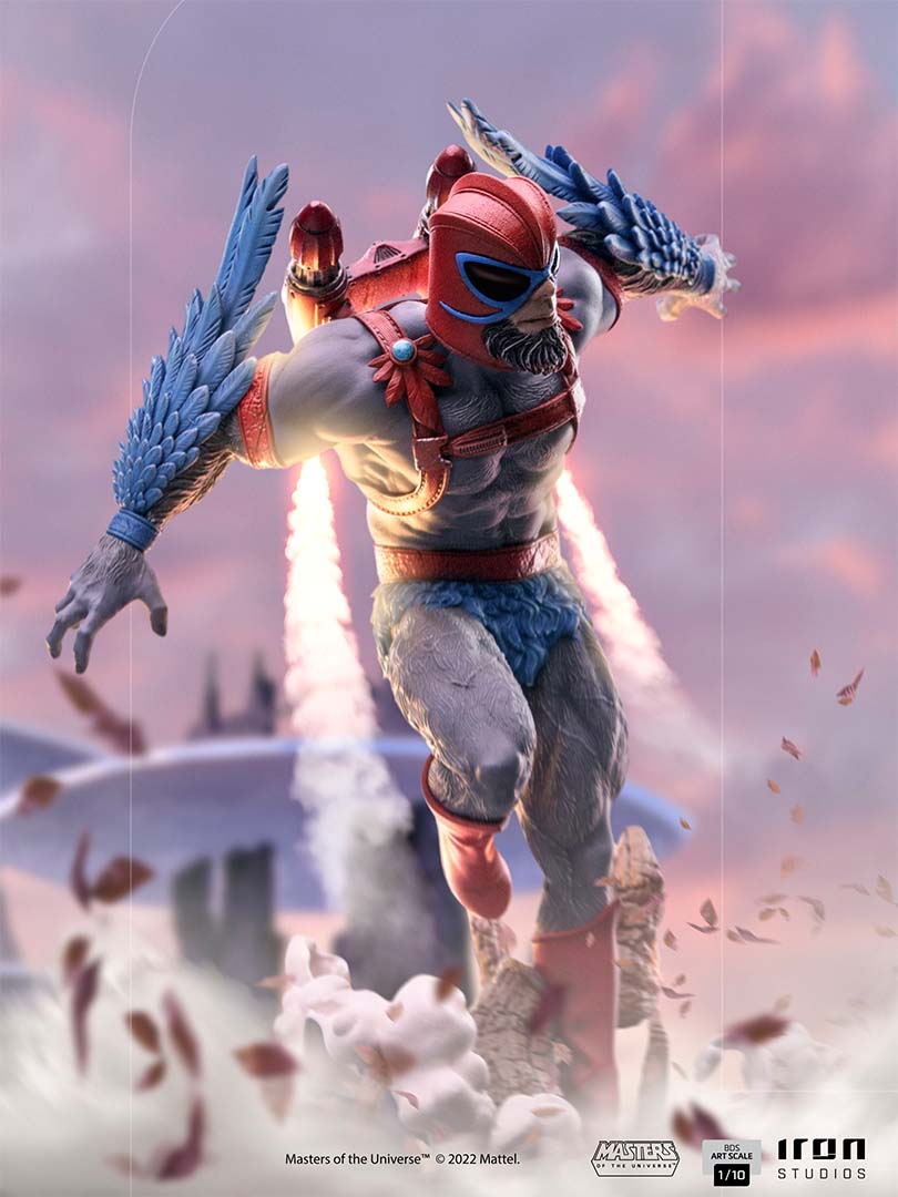 PRE-ORDER Masters of the Universe - Stratos BDS Art Scale 1/10