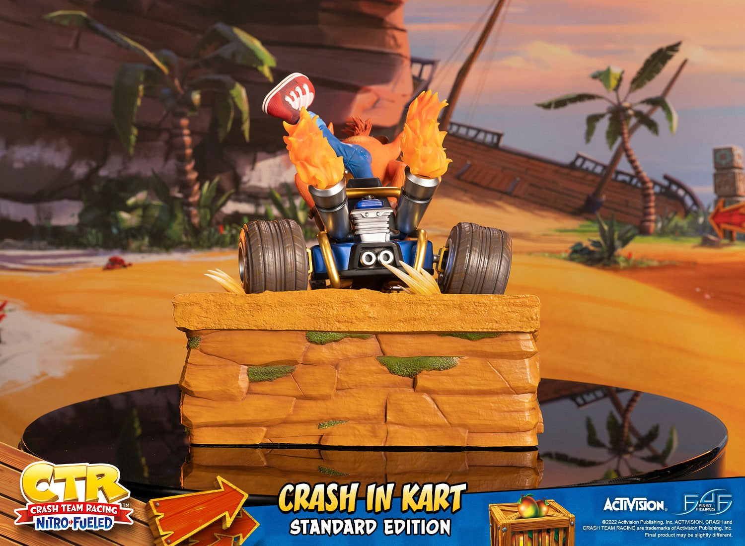 Crash Racing Set PRE-ORDER Crash Team Racing Nitro-Fueled - Crash in Cart: Standard Edi