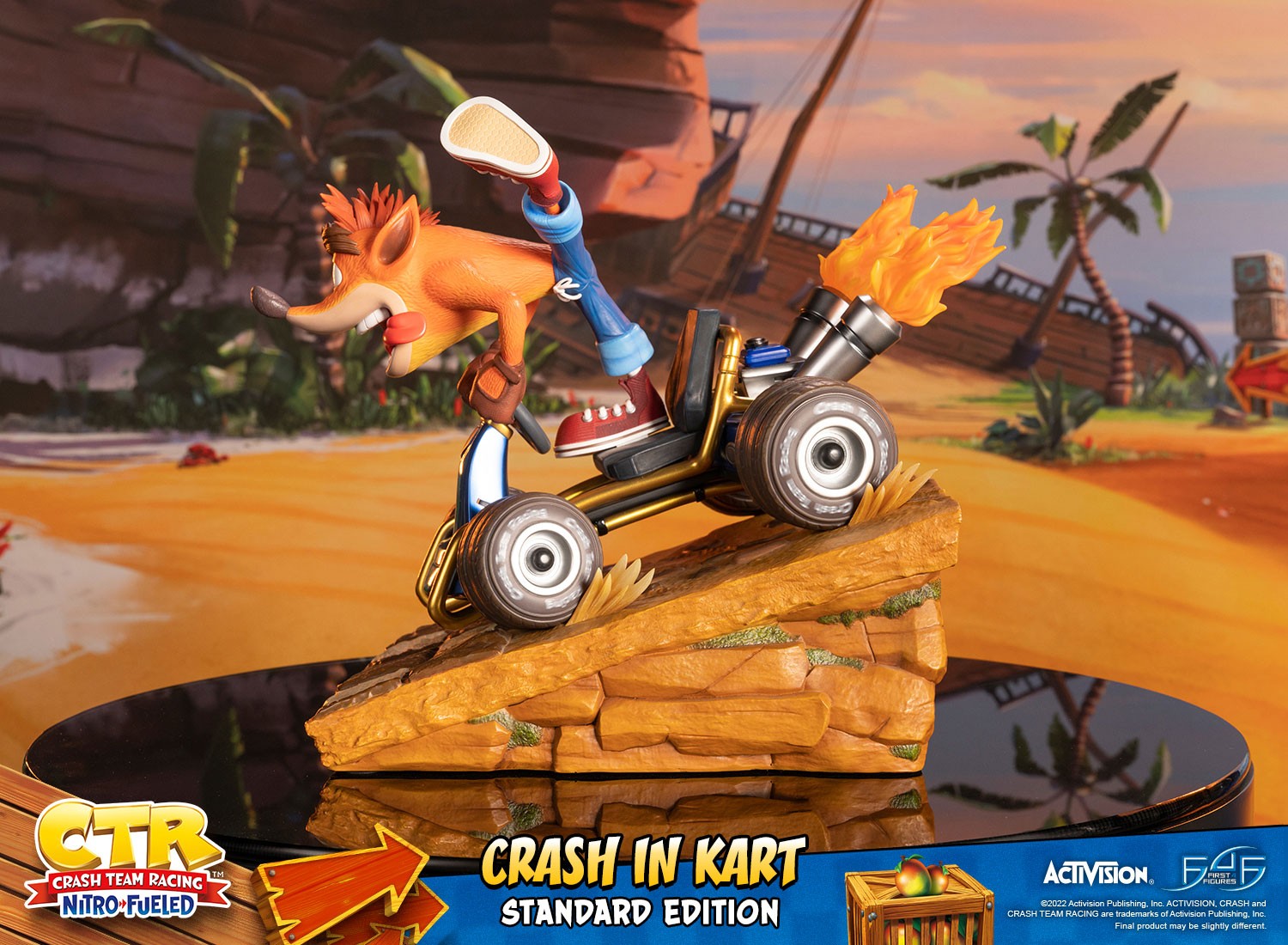 PRE-ORDER Crash Team Racing Nitro-Fueled - Crash in Cart: Standard Edition