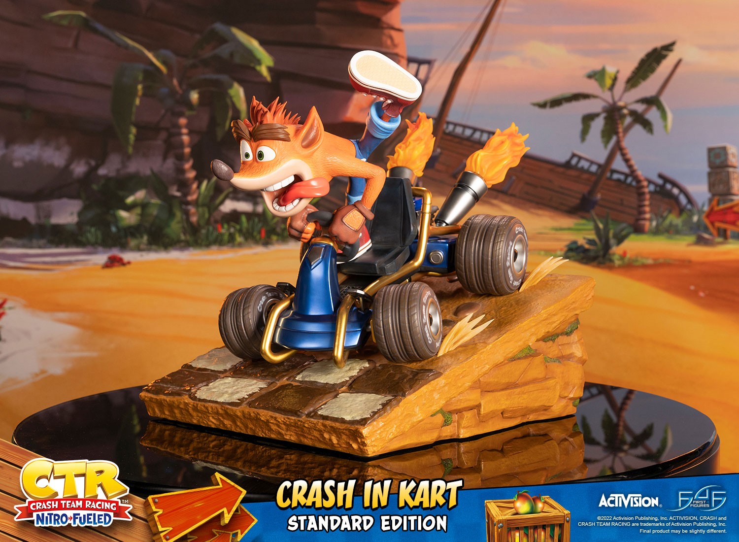 PRE-ORDER Crash Team Racing Nitro-Fueled - Crash in Cart: Standard Edition