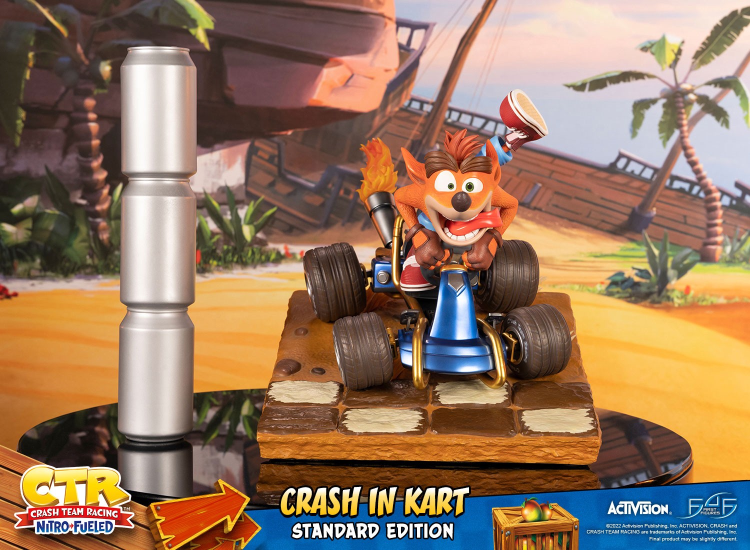 PRE-ORDER Crash Team Racing Nitro-Fueled - Crash in Cart: Standard Edition